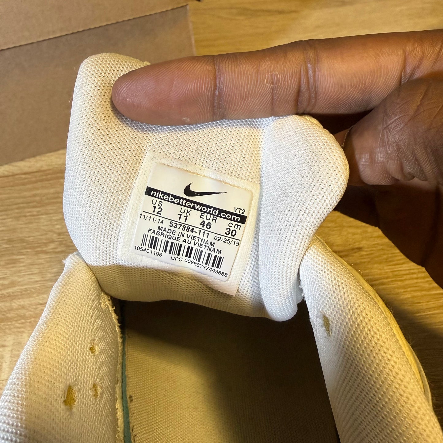 Size 12 - Air Max White