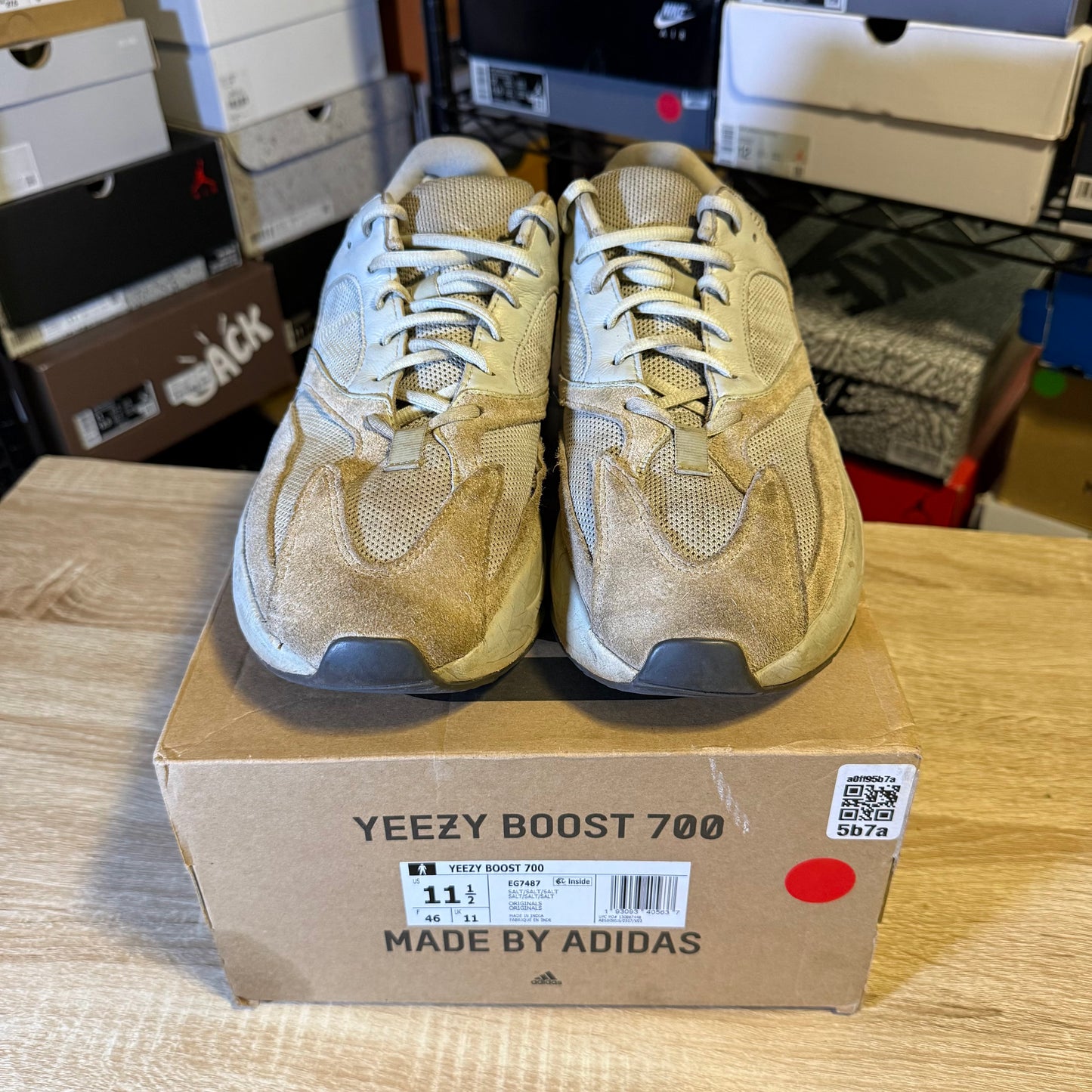 Size 11.5 - Yeezy 700 Salt