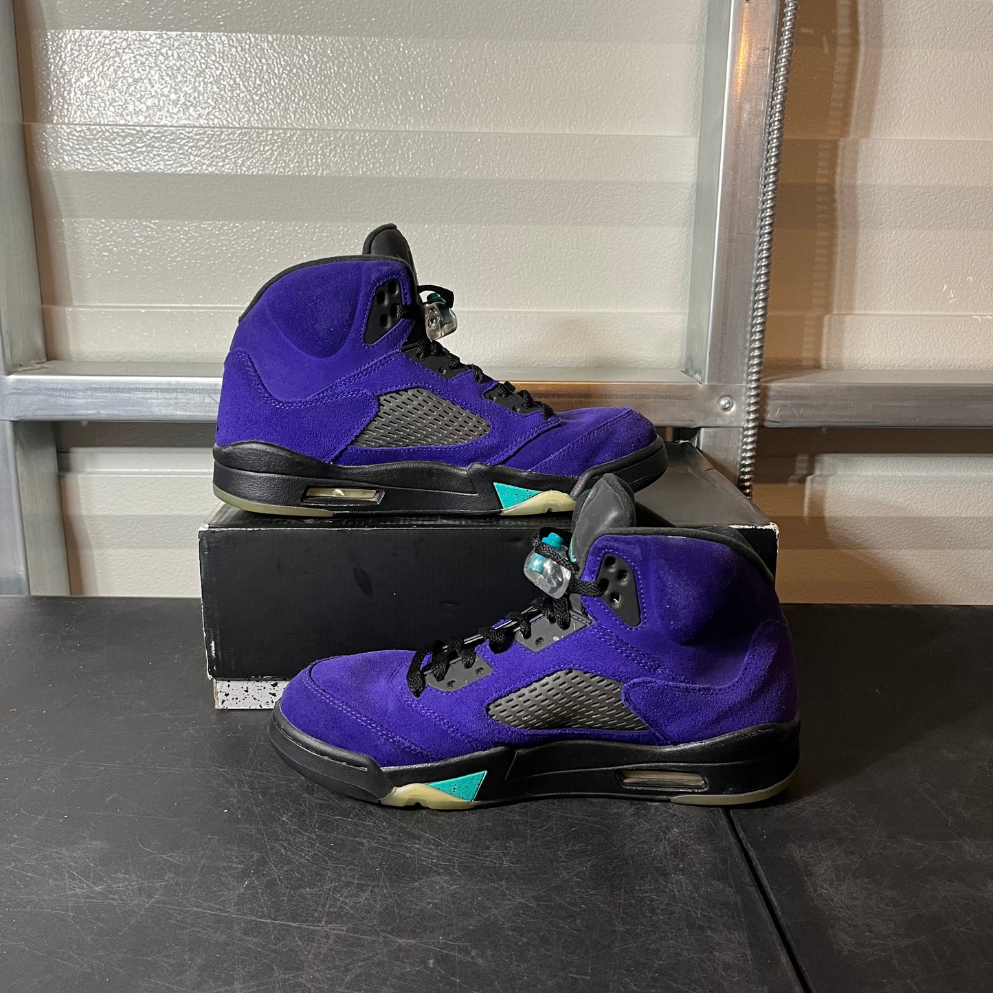Size 10 - AJ 5 Alternate Grape