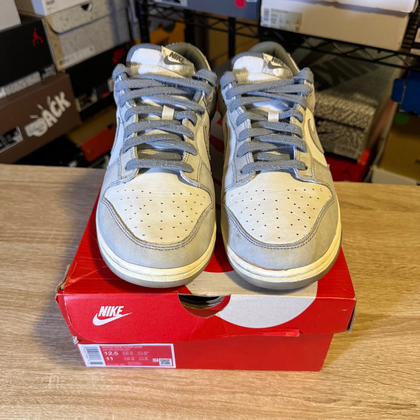 Size 11 M- Nike Dunk Low Cool Grey