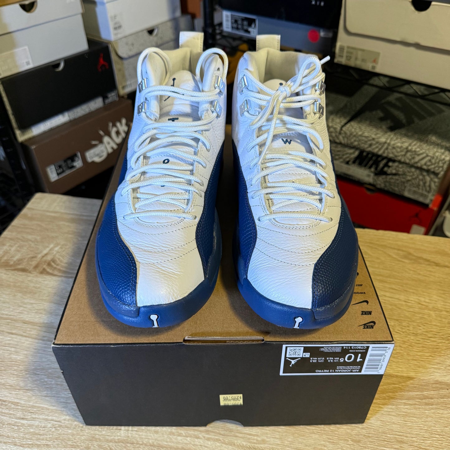 Size 10.5 - AJ 12 French Blue