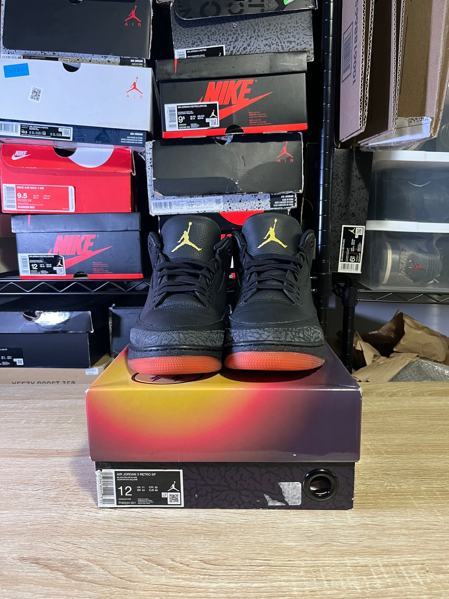 Size 12 - J. Balvin x AJ 3 Retro Rio