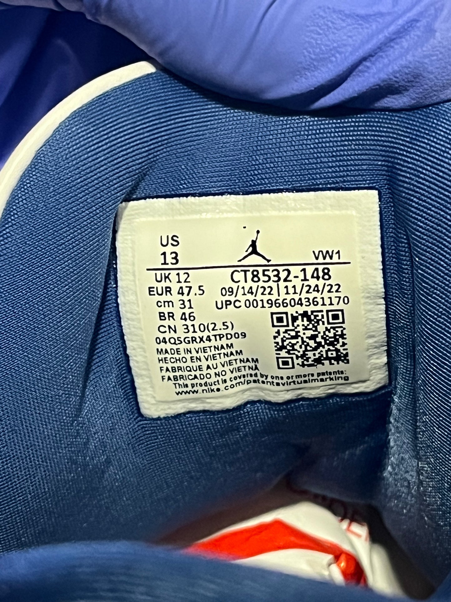 Size 13 – AJ 3 Wizard