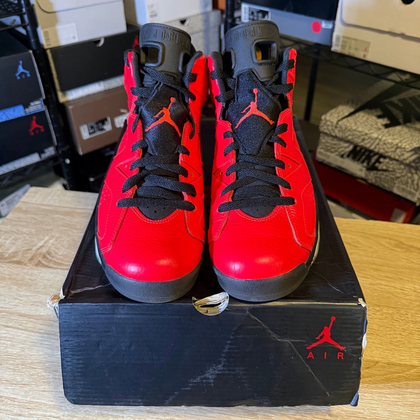 Size 9 - AJ 6 Retro Infrared 23