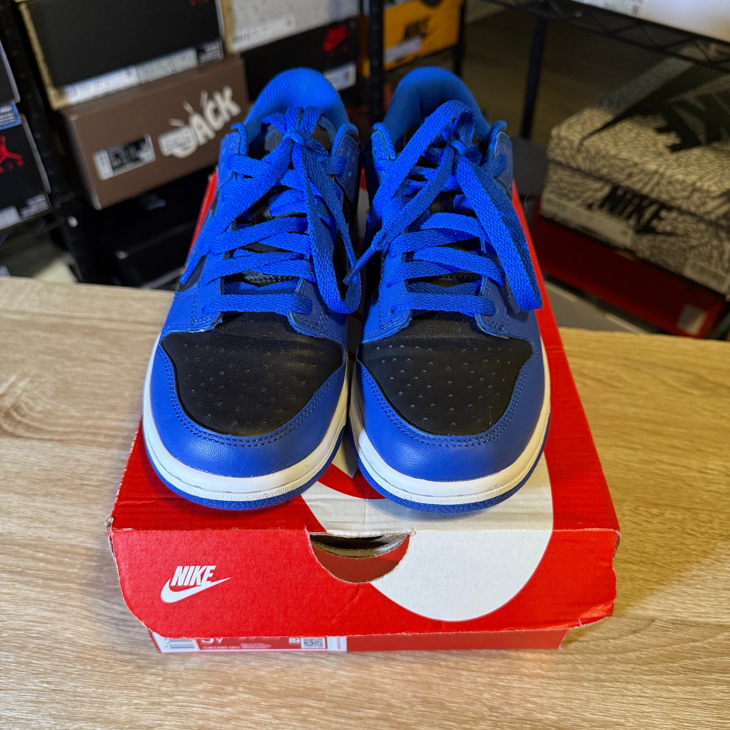 Size 5.5Y - Dunk Low Hyper Cobalt