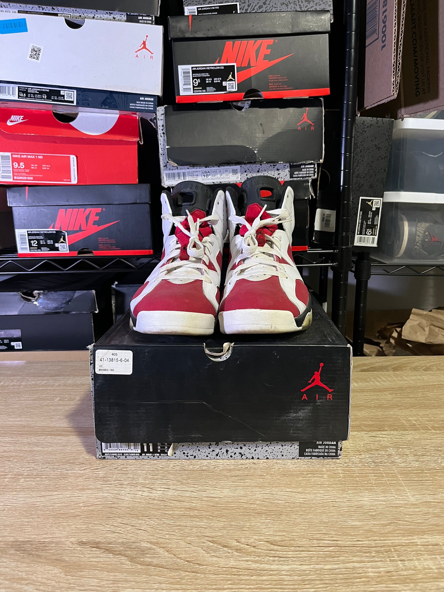 Size 11 – AJ 6 Carmine