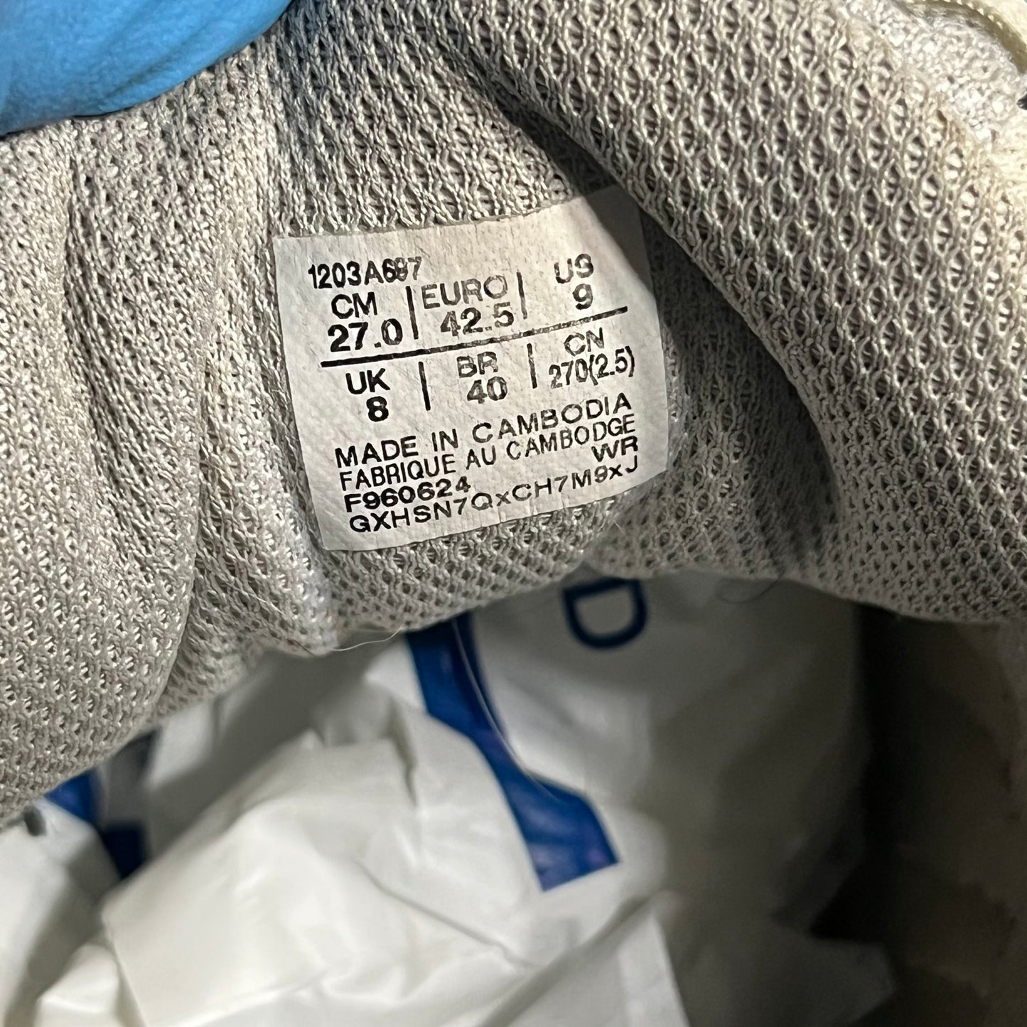 Size 9 - ASICS Grey