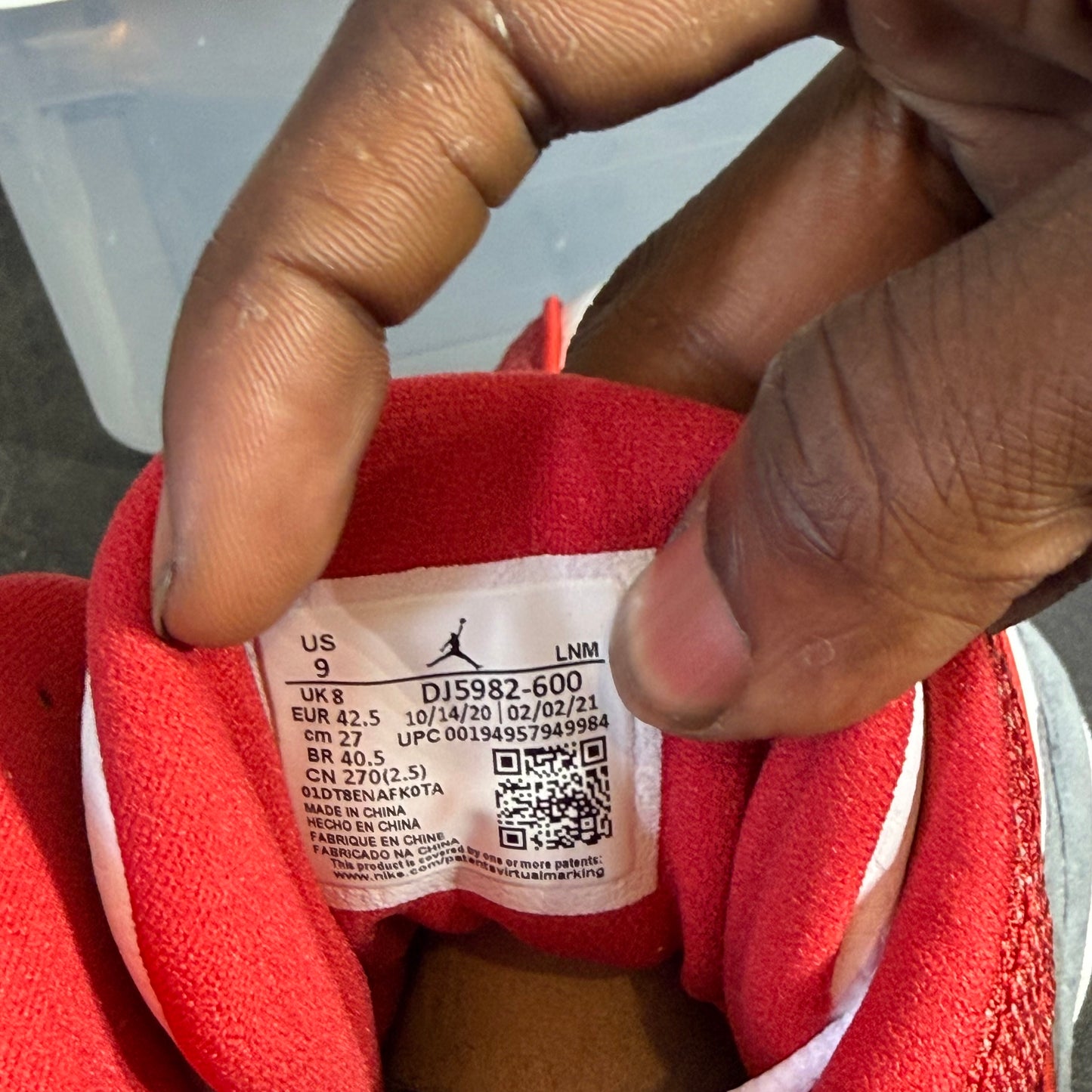 Size 9 - AJ 13 Red Flint