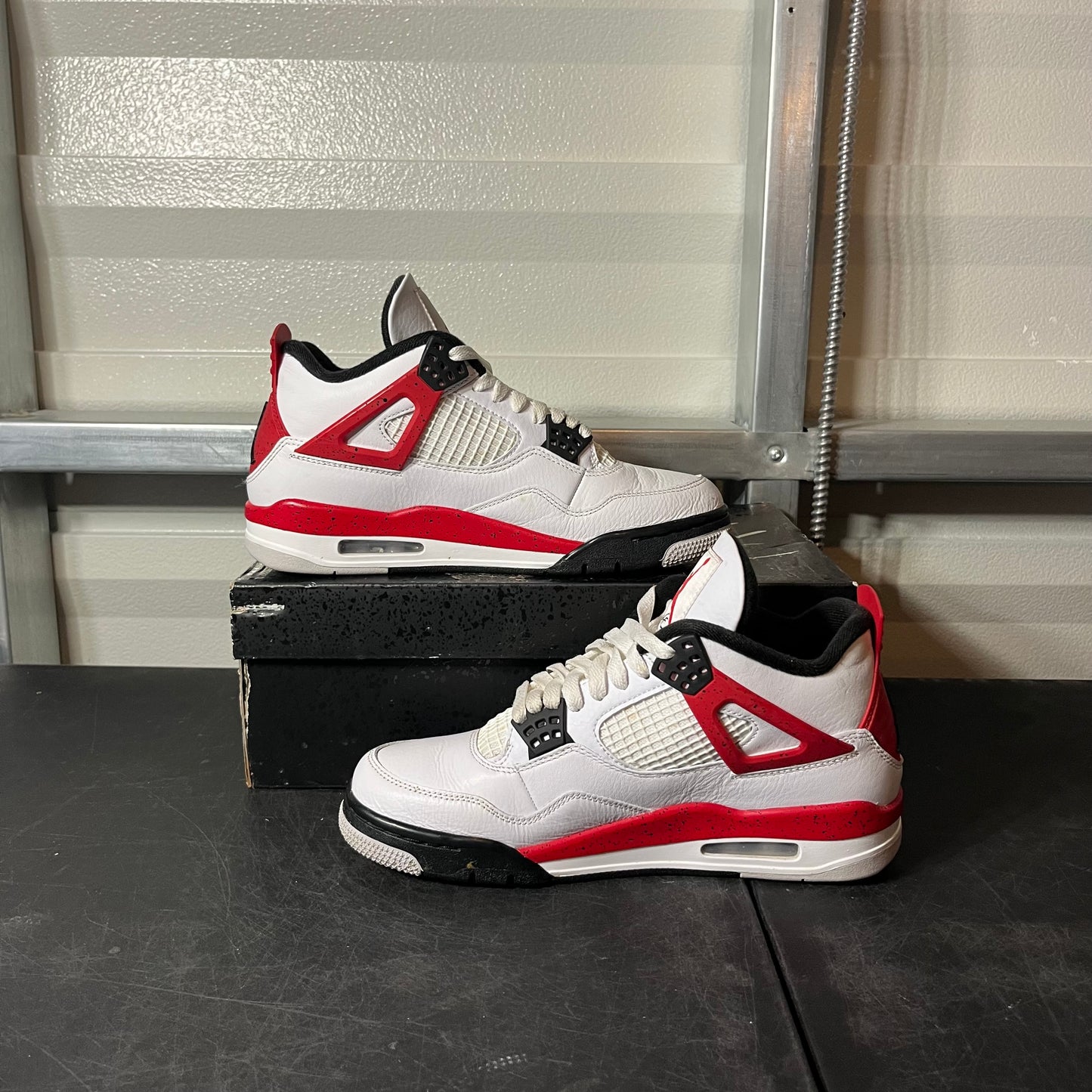 Size 8 - AJ 4 Red Cement