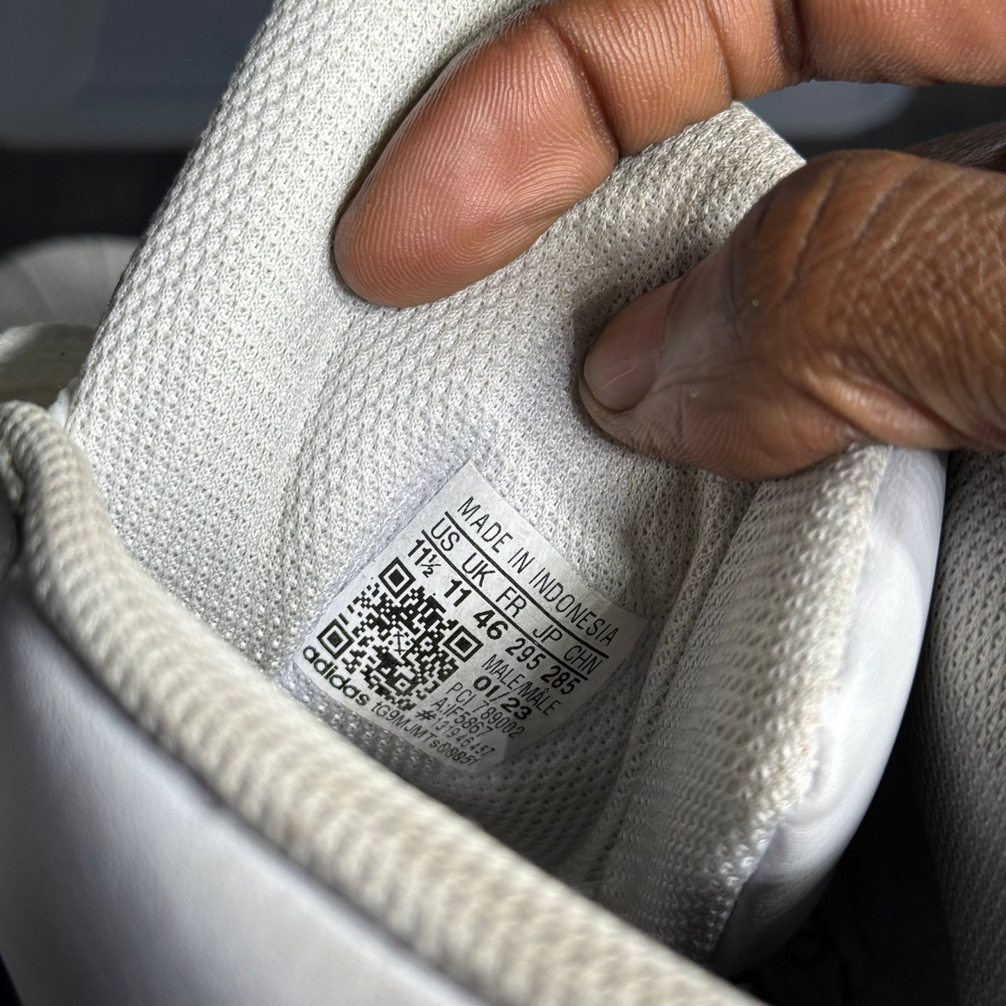 Size 11.5 - Adidas White Prob Model High