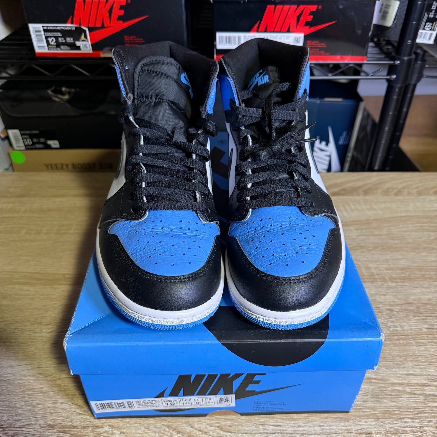 Size 10.5 - AJ 1 Retro OG High UNC Toe