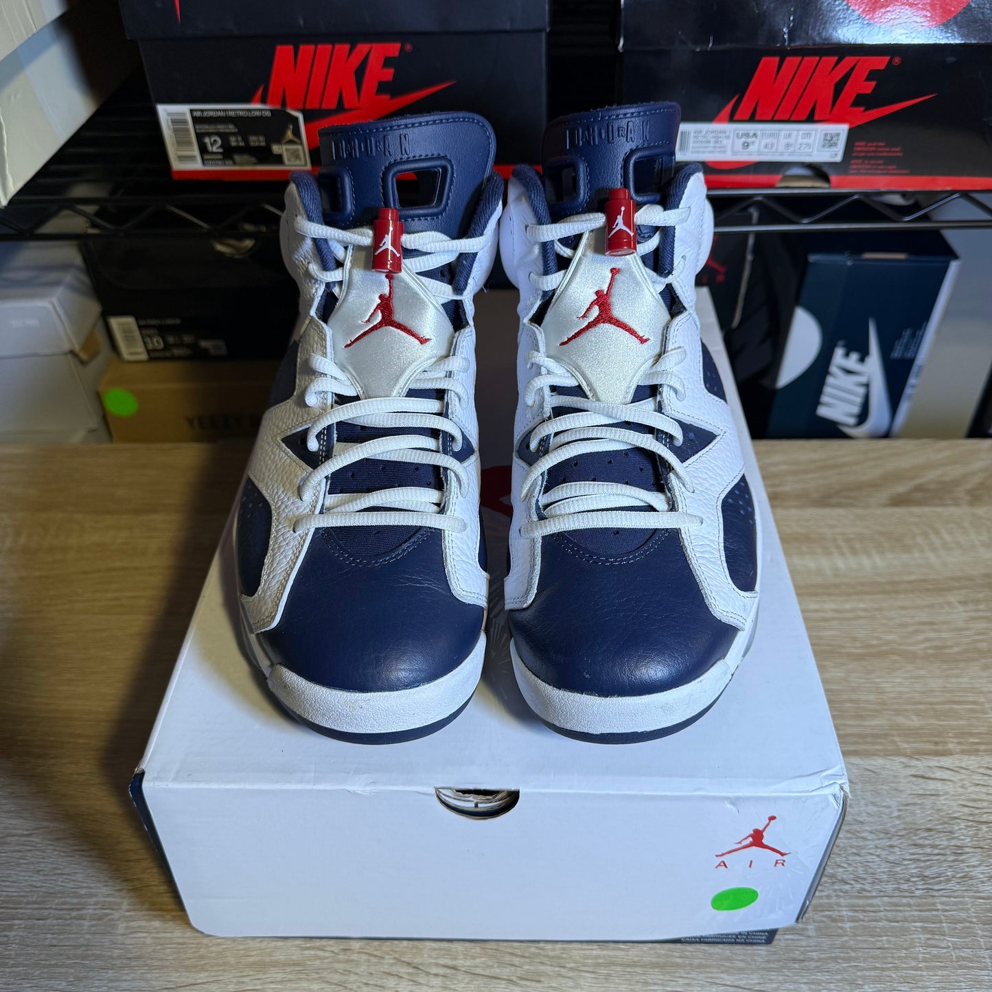 Size 8 - AJ 6 Olympic