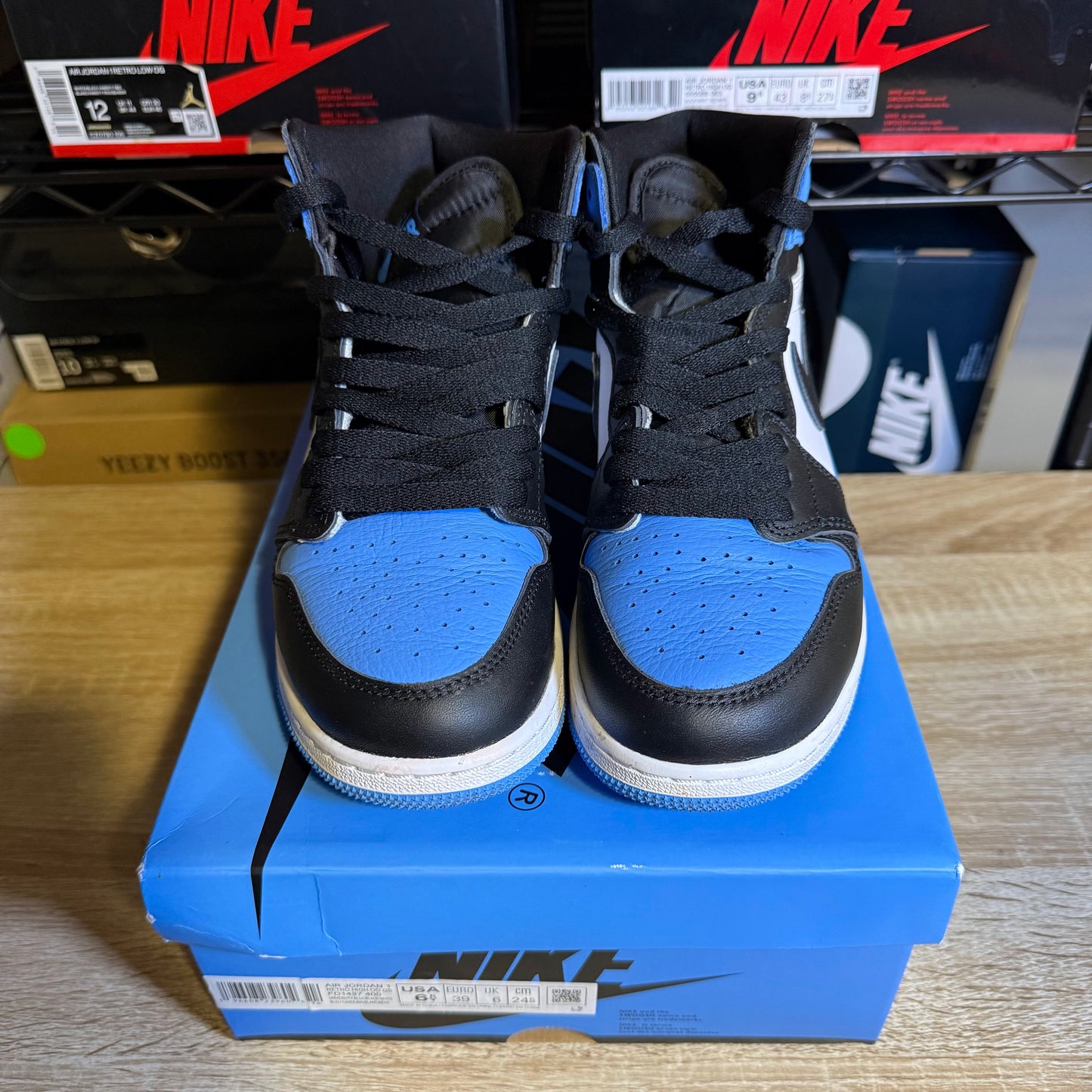 Size 6.5Y - AJ 1 UNC Toe
