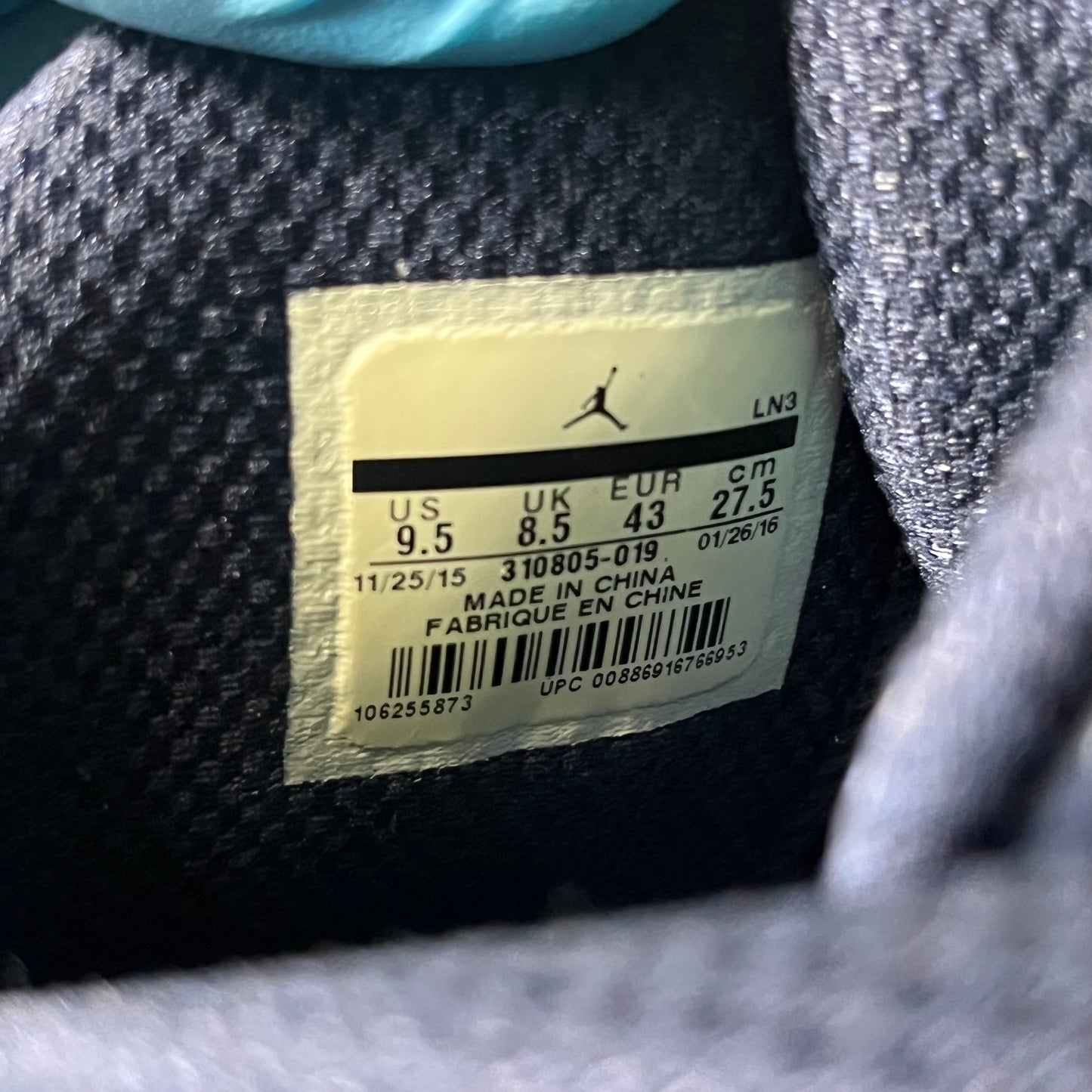 Size 9.5 - AJ 10 Rio