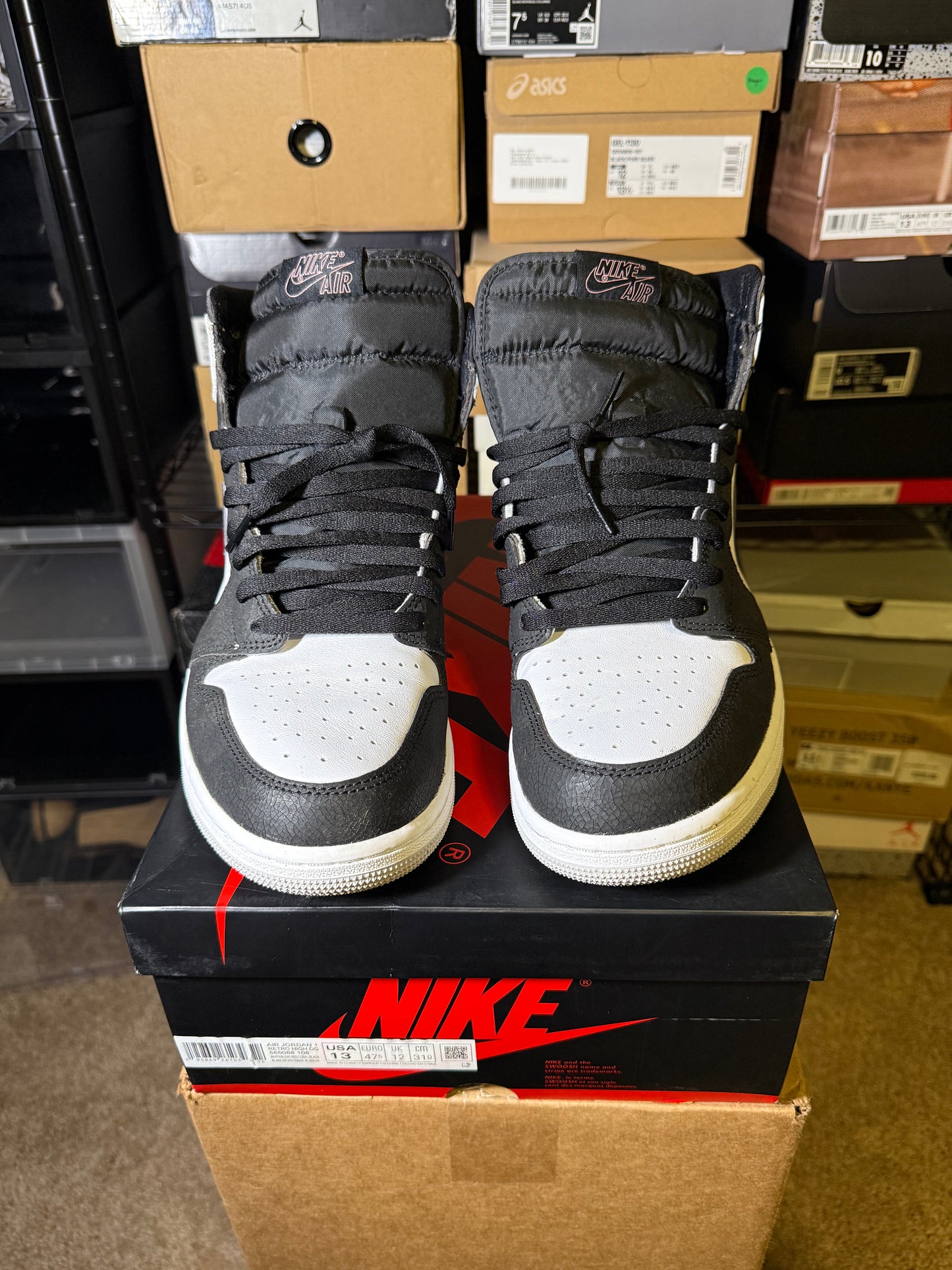 Size 13 - AJ 1 Retro OG High Stage Haze