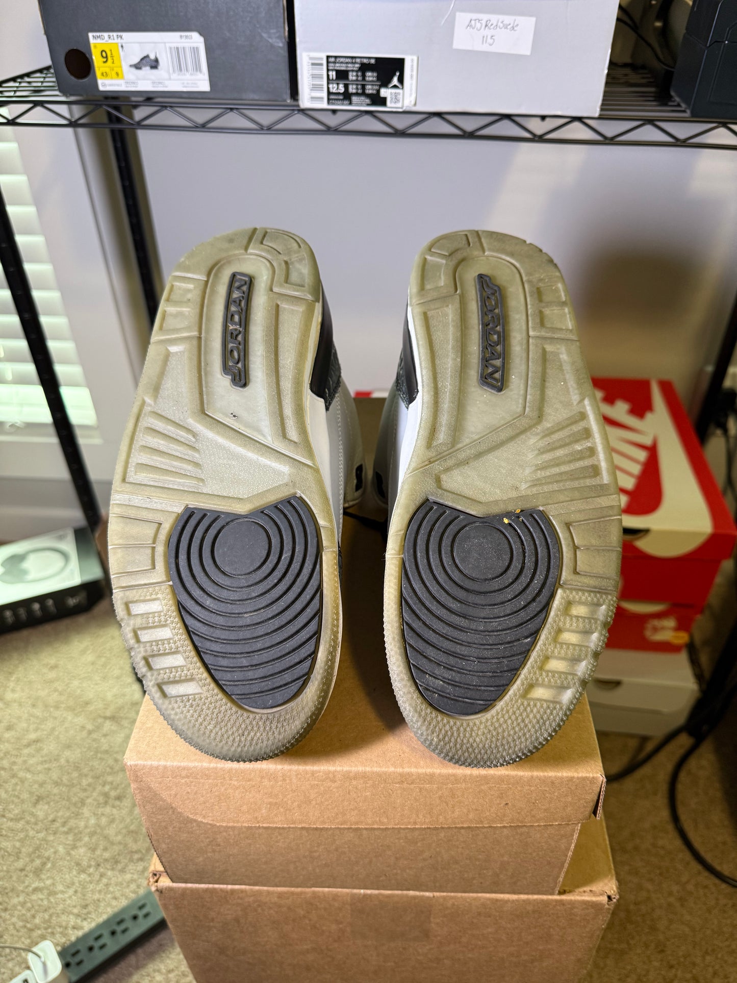 Size 10 - AJ 3 Wolf Grey