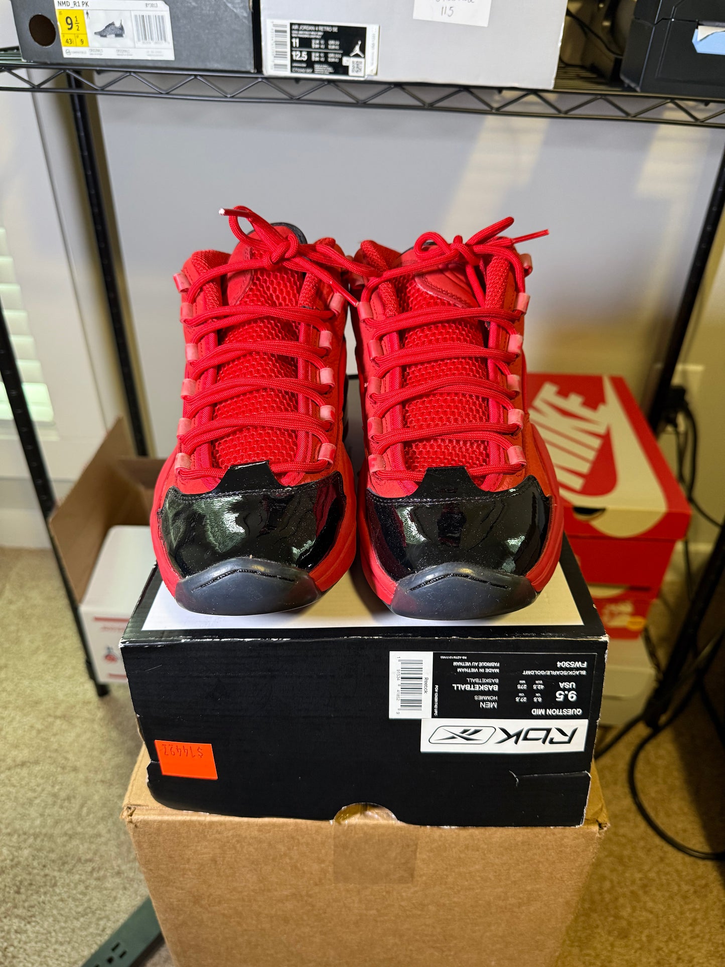 Size 9.5 - Reebok Heat Over Hype