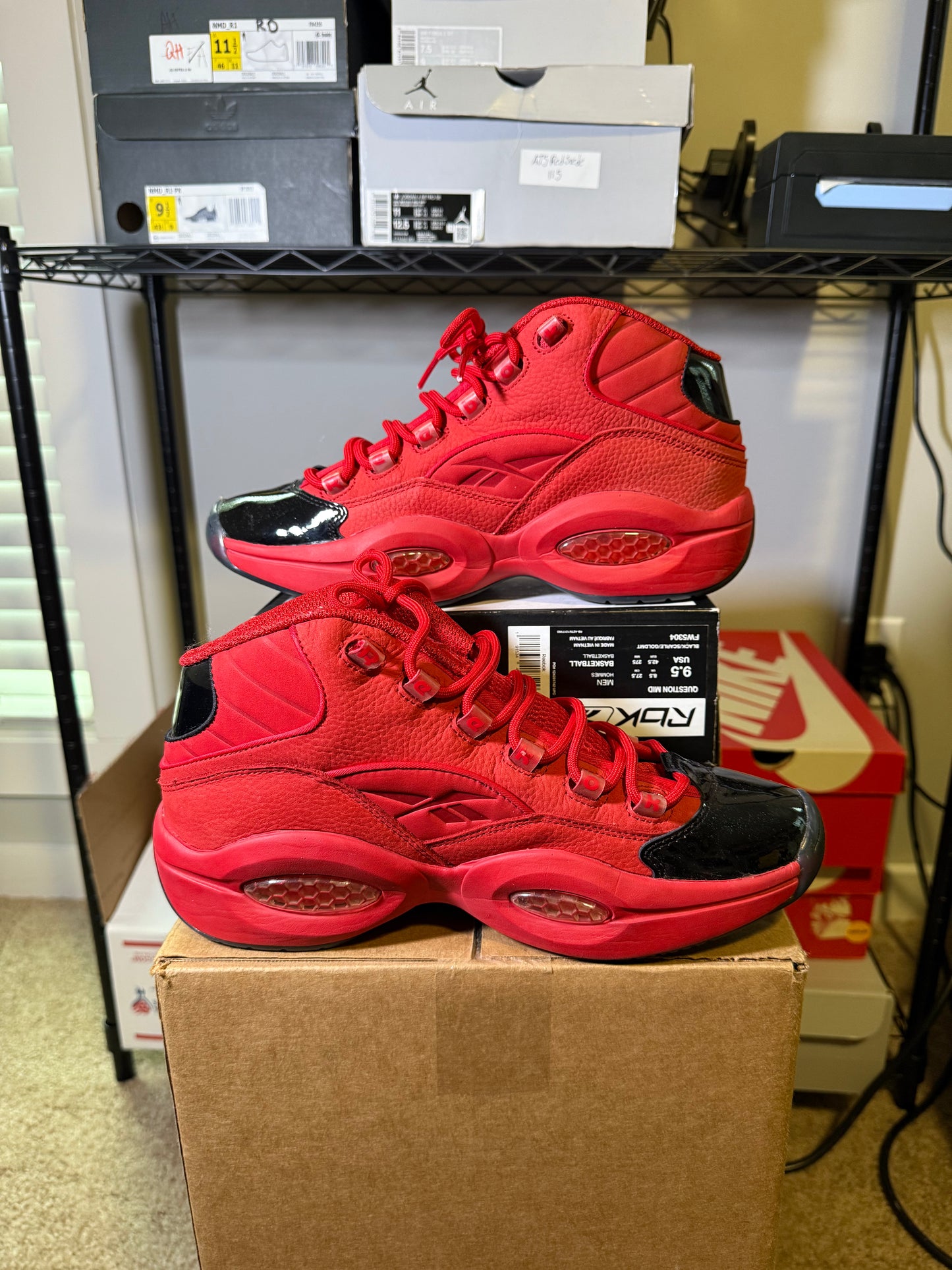 Size 9.5 - Reebok Heat Over Hype