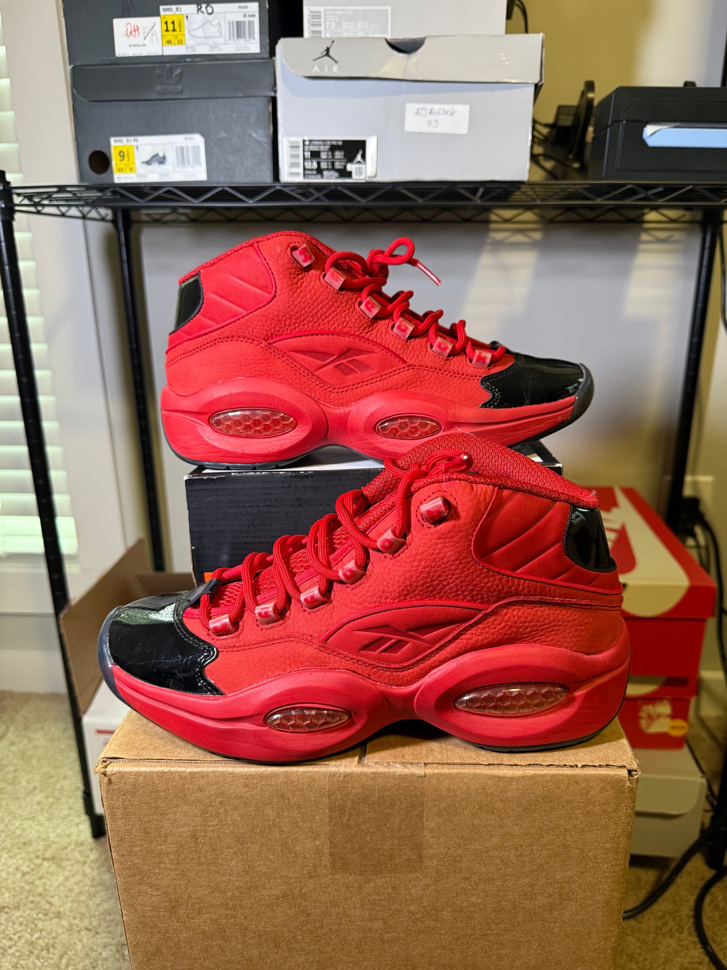 Size 9.5 - Reebok Heat Over Hype