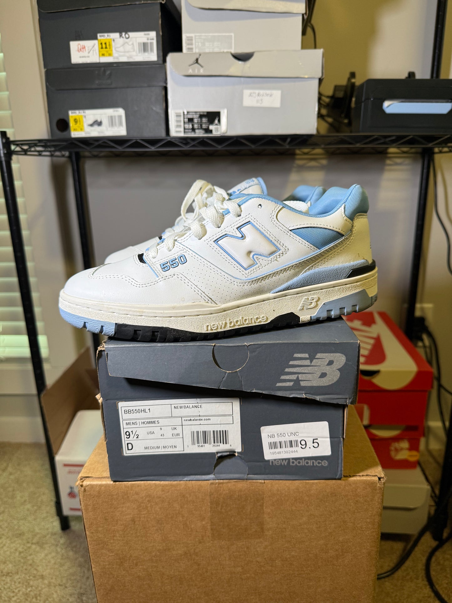 Size 9.5 - New Balance 550 UNC