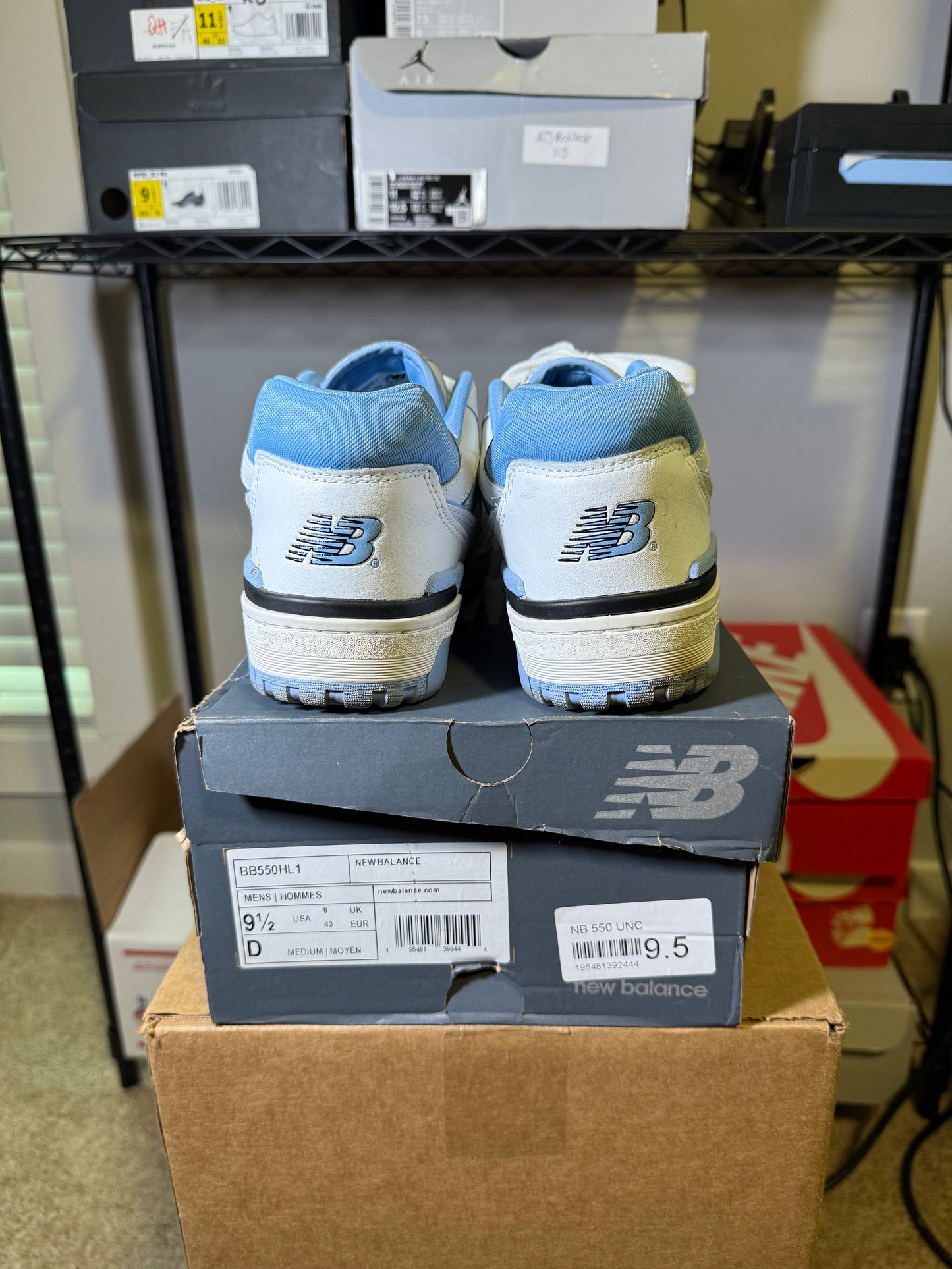 Size 9.5 - New Balance 550 UNC