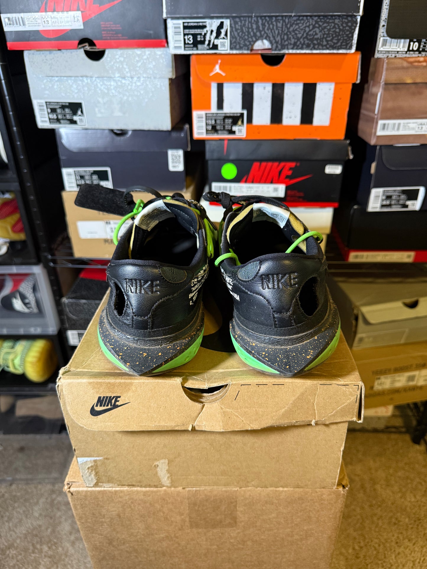 Size 12.5 - Off-White x Blazer Low Black