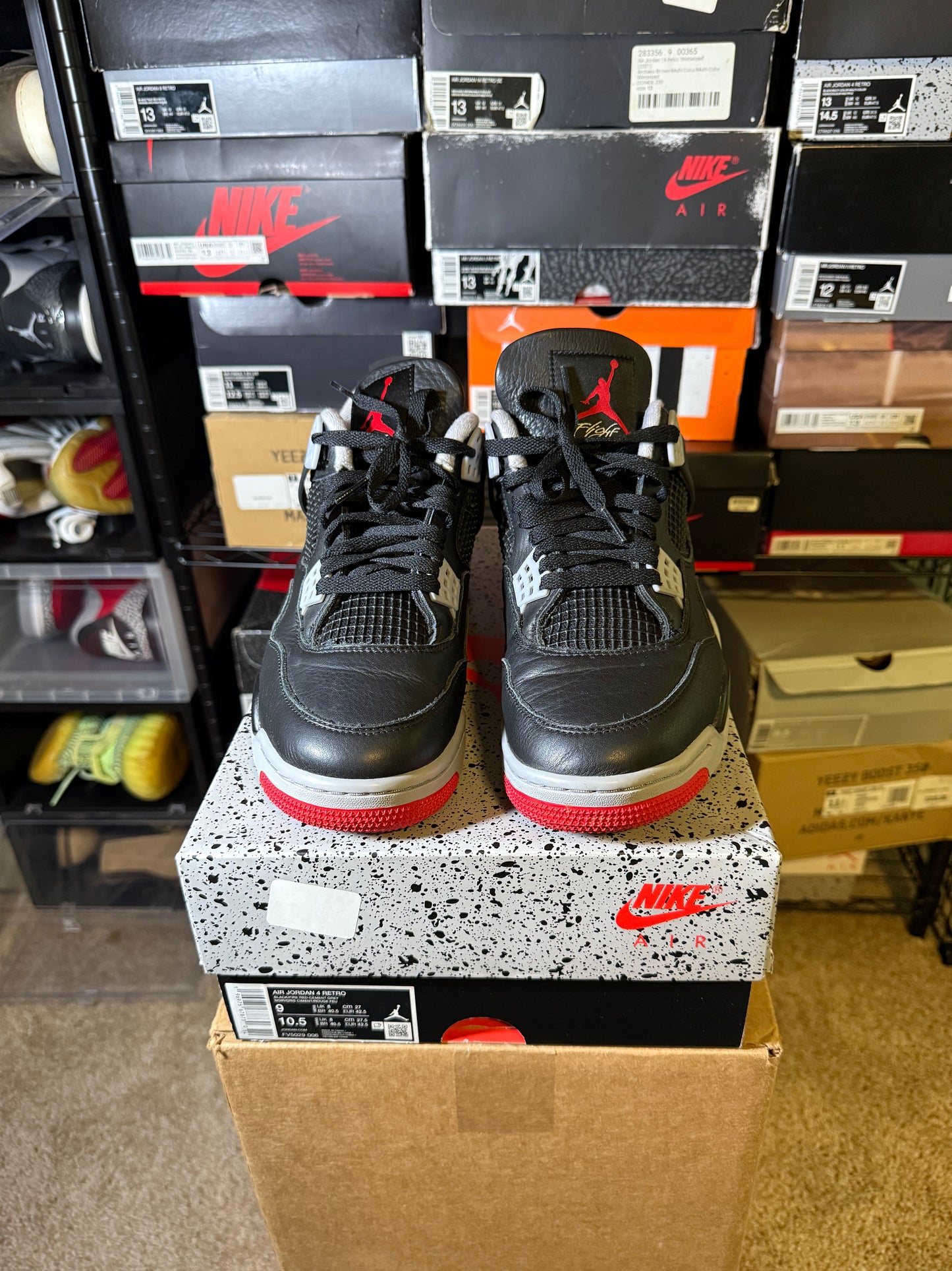 Size 9 - AJ 4 Retro Bred Reimagined
