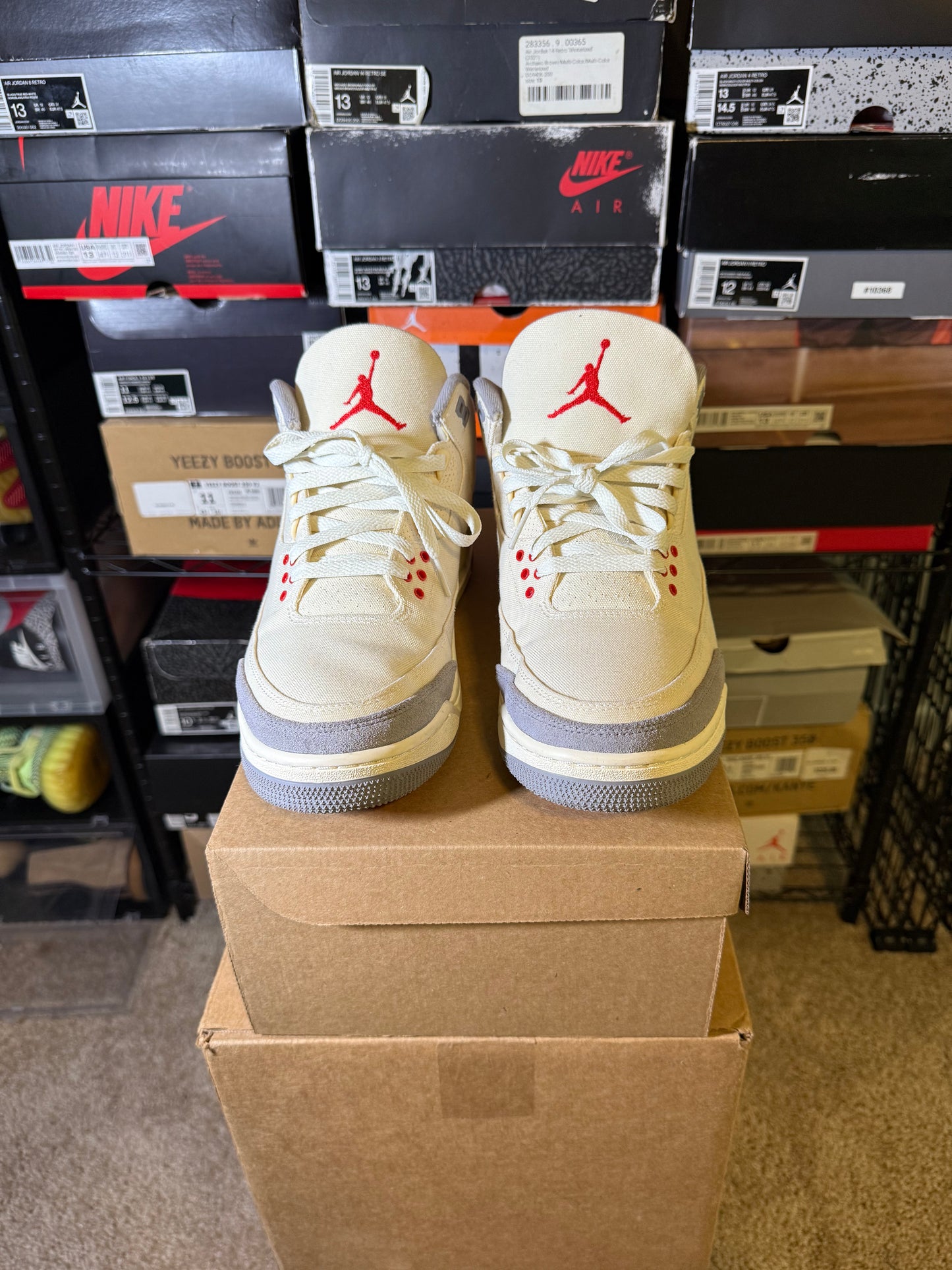 Size 10.5 - AJ 3 Muslin