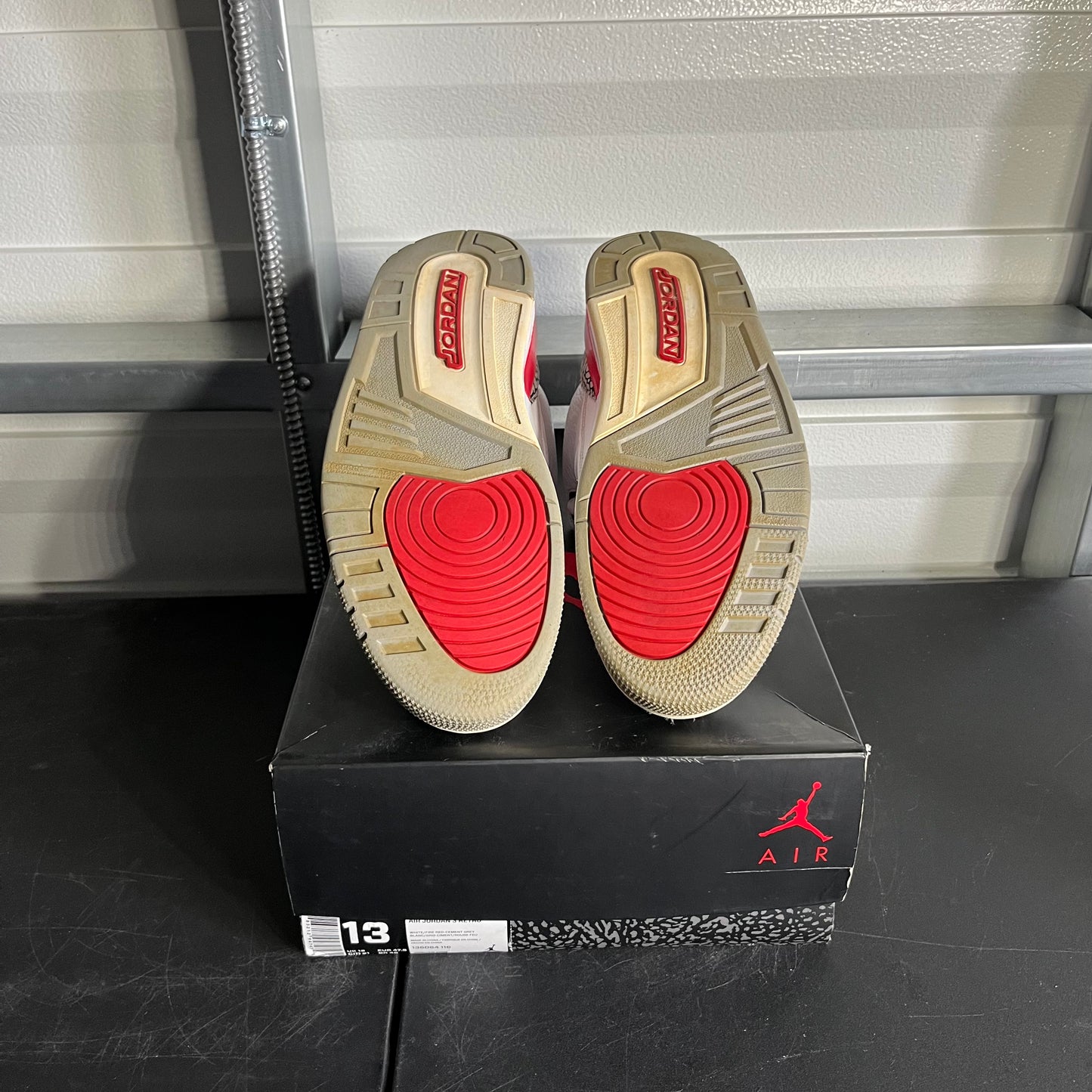 Size 13 - AJ 3 Retro Hall of Fame