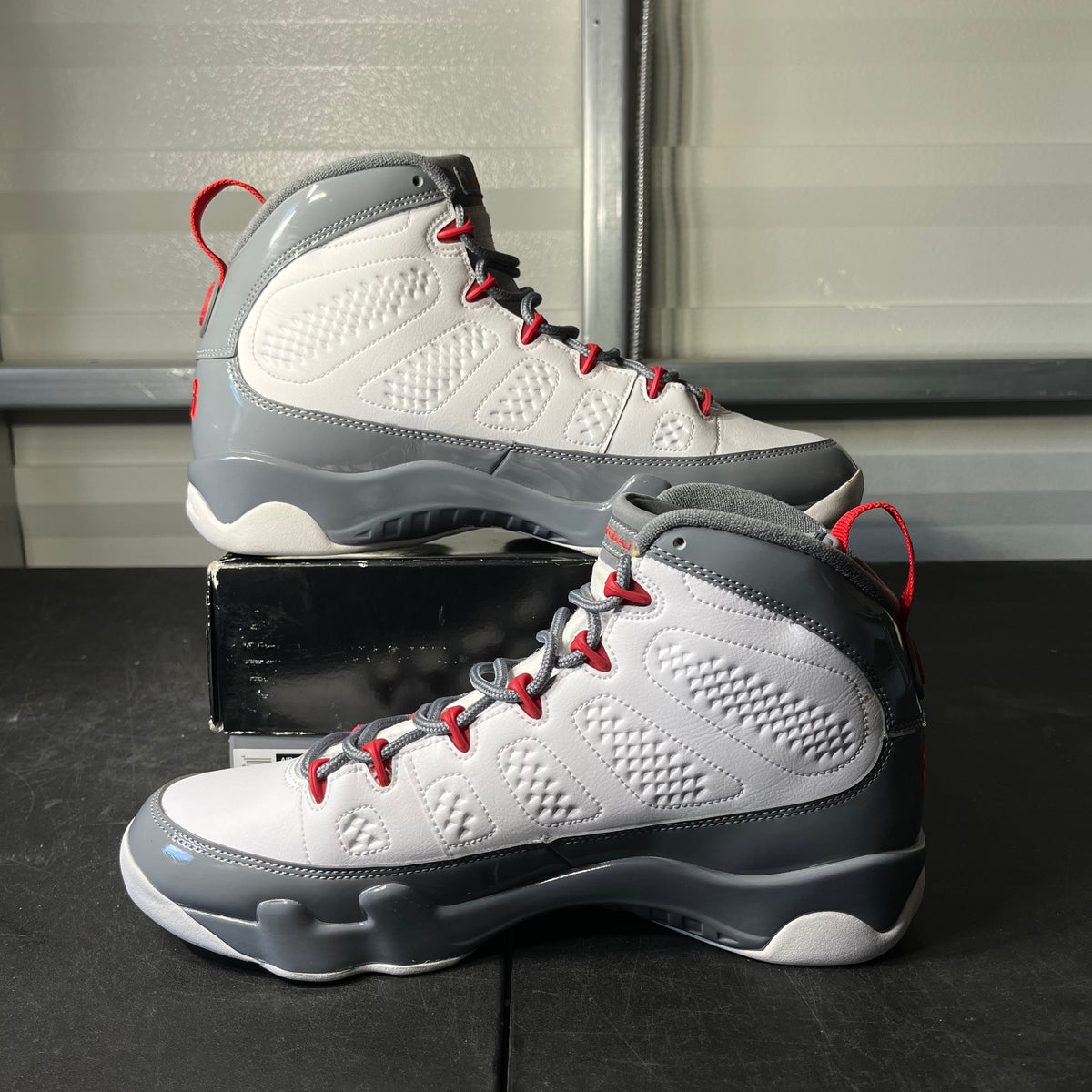Size 11.5 - AJ 9 Fire Red
