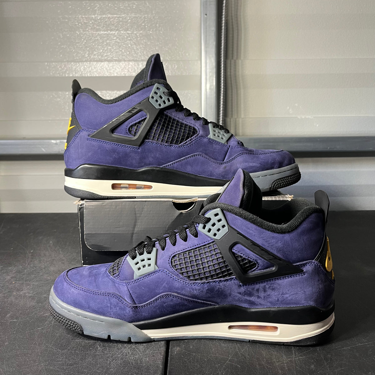 Size 13 - AJ 4 Laker