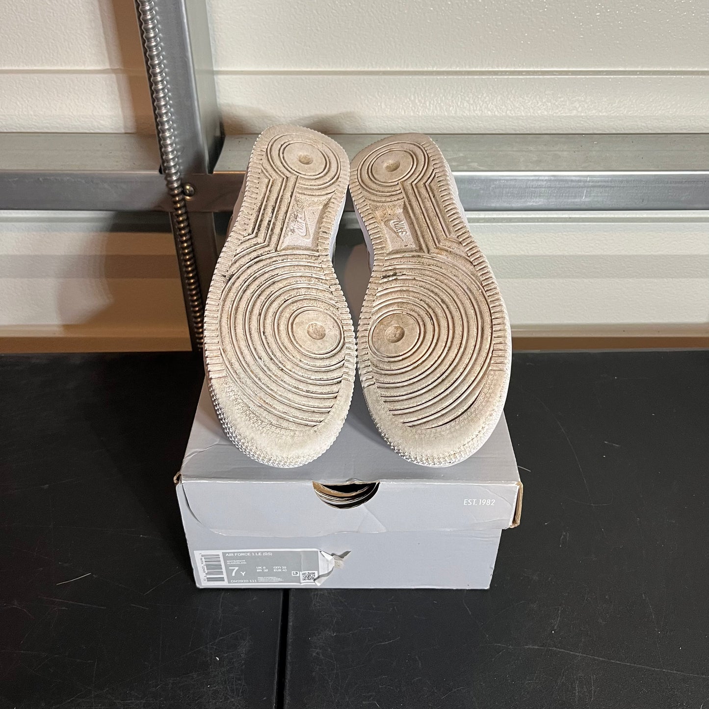 Size 7Y - AF 1 '07 Triple White