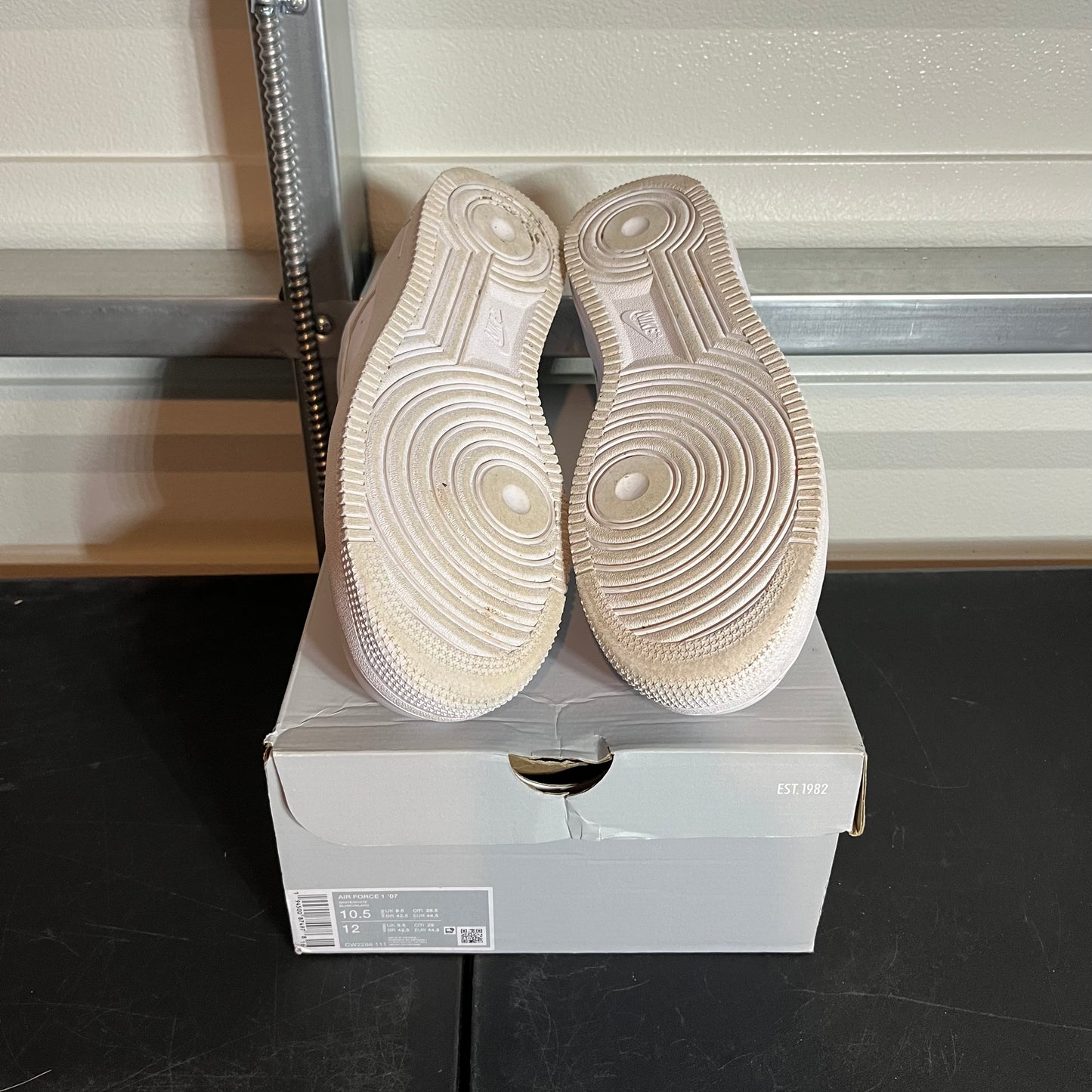 Size 10.5 - AF 1 '07 Triple White