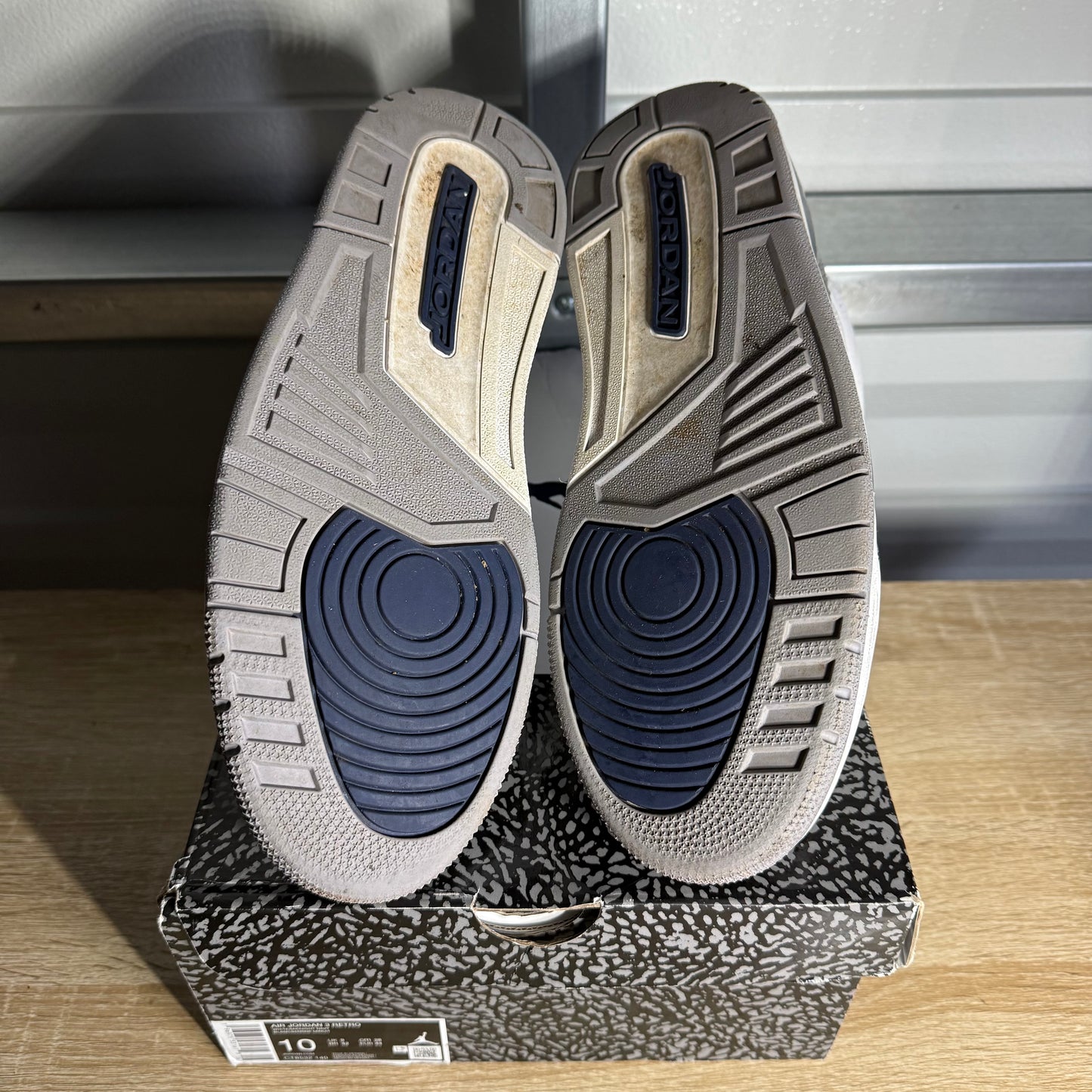 Size 10 - AJ 3 Retro Midnight Navy