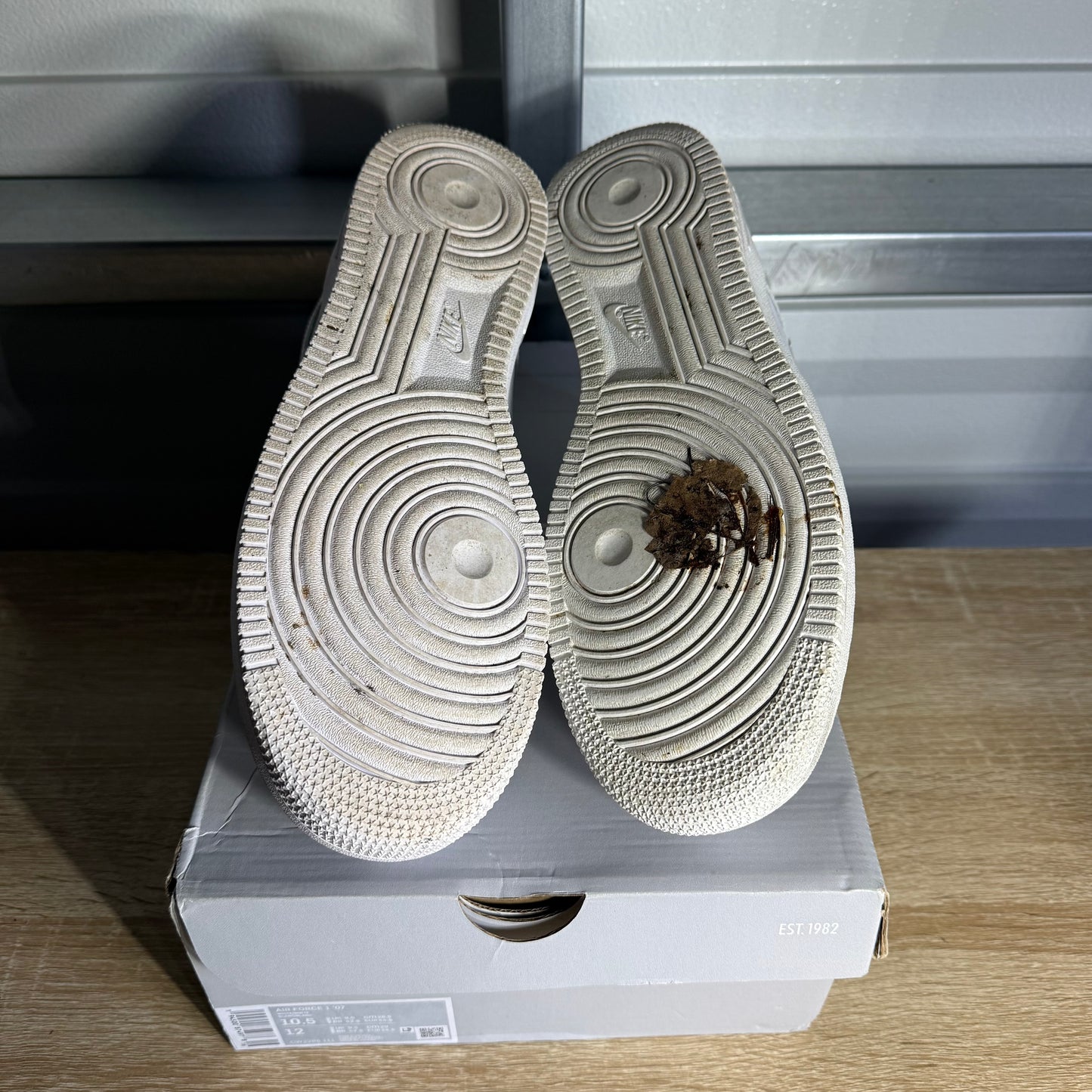 Size 10.5 - AF 1 Low '07 Triple White