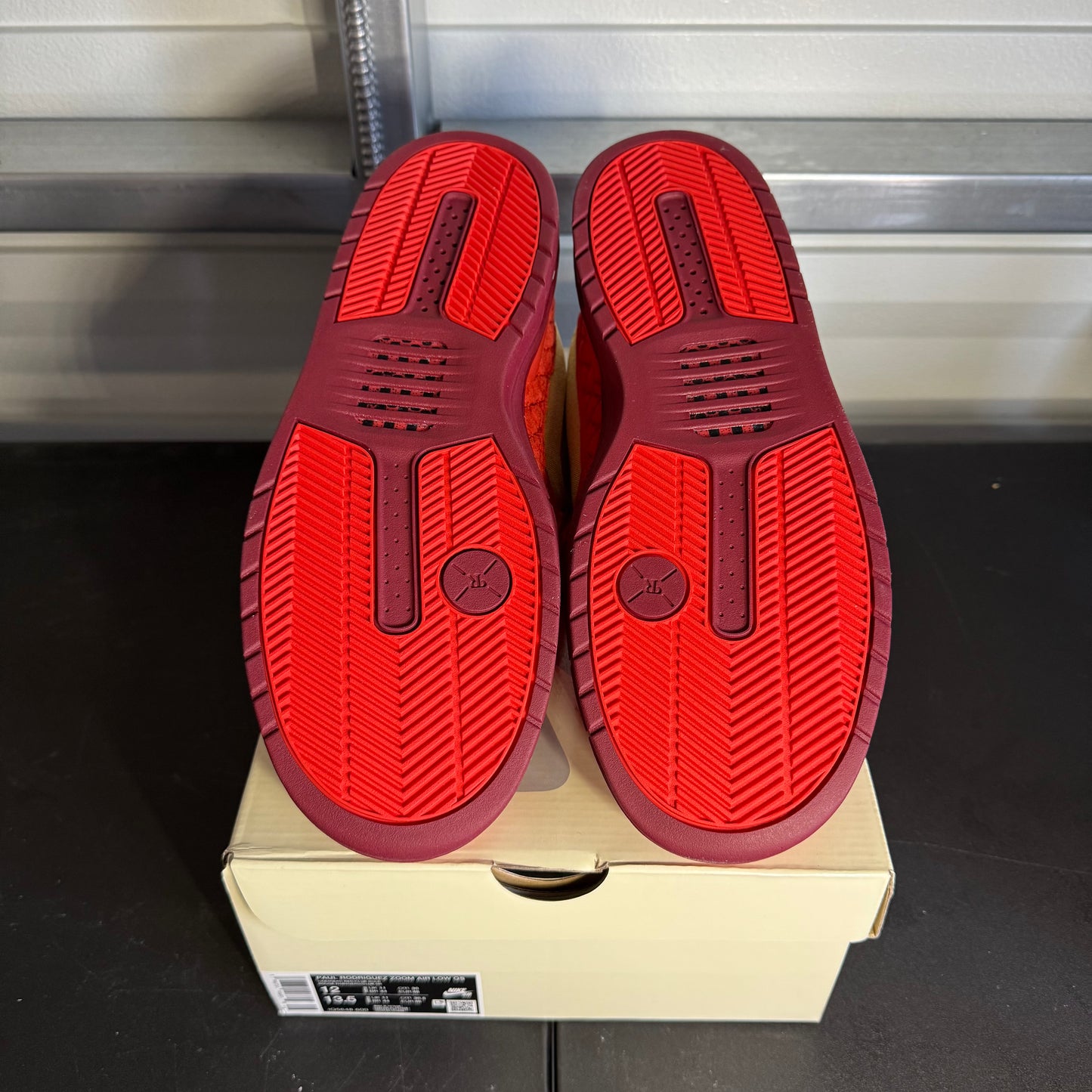 Size 12 - Paul Rodriguez Zoom Air Low Habanero Red