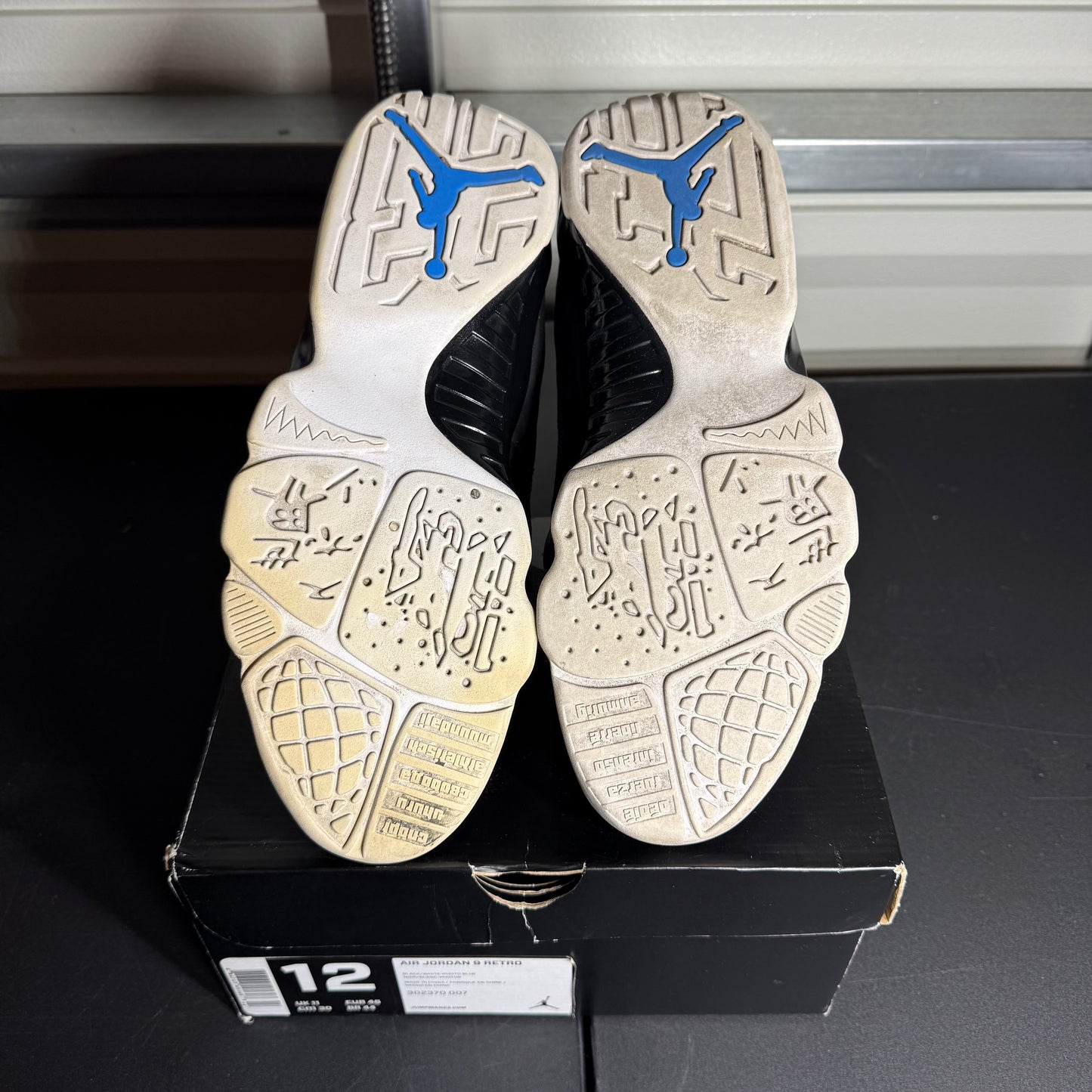Size 12 - AJ 9 Retro Photo Blue