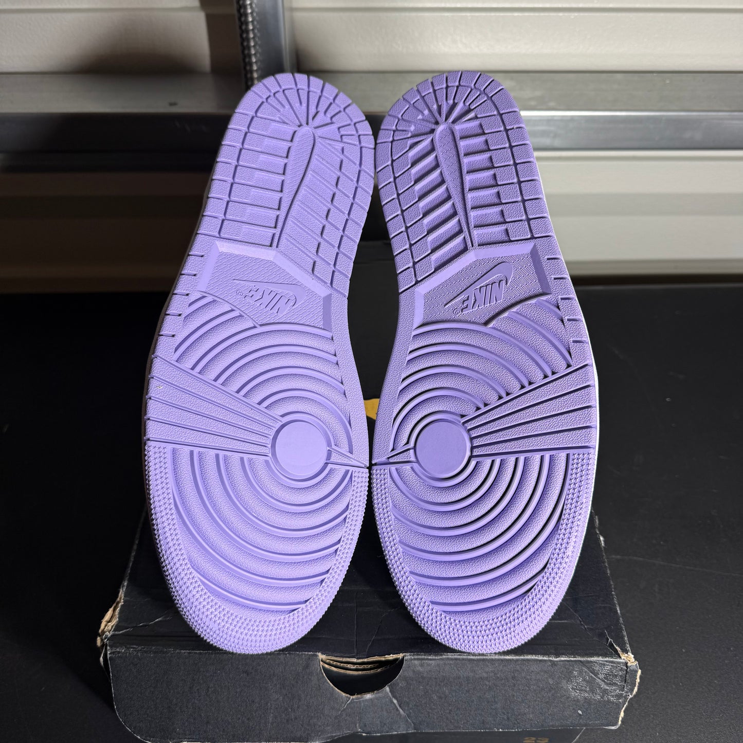 Size 12 - AJ 1 Mid Purple Aqua