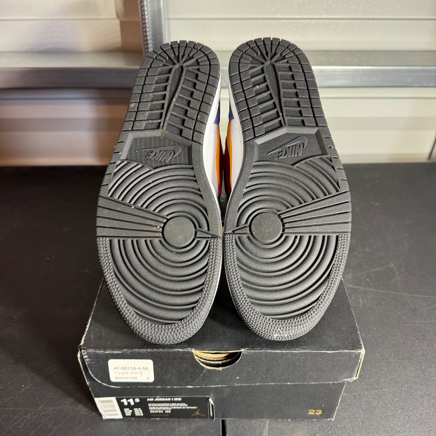 Size 11.5 - AJ 1 Mid Multi-Color