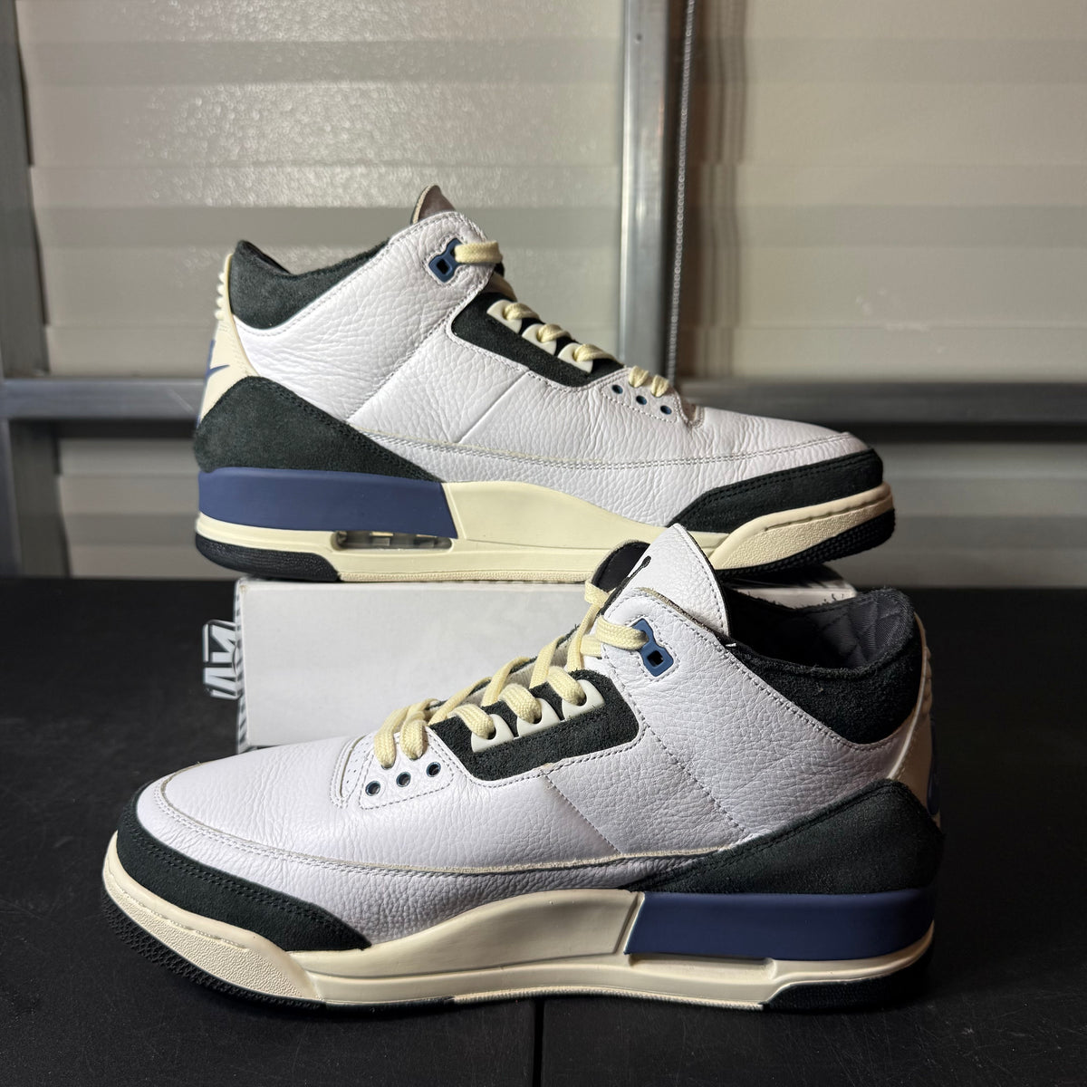 Size 12 - AJ 3 A Ma Maniere Diffused Blue