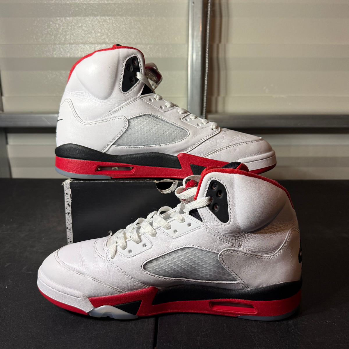 Size 12 - AJ 5 Fire Red