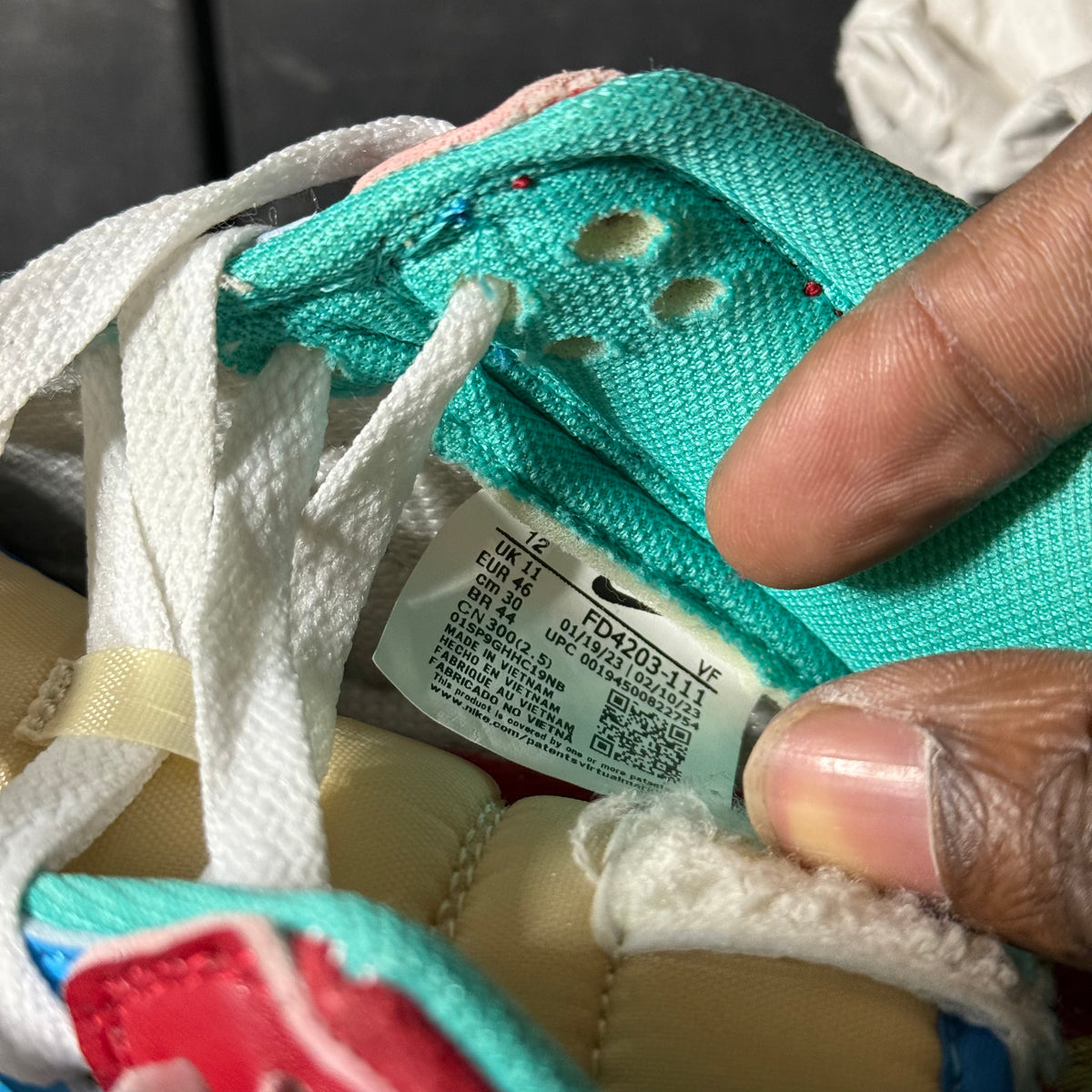Size 12 - Dunk Year of the Rabbit Orange Cream