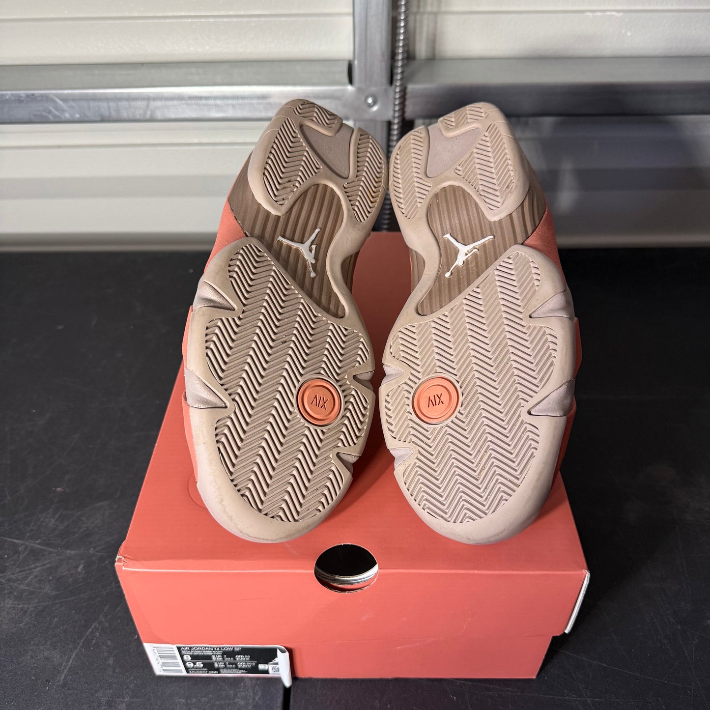 Size 8 - CLOT AJ 14 Retro Low Terracotta