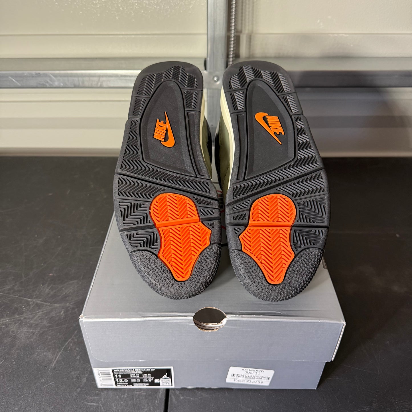 Size 11 - AJ 4 Retro Undefeated