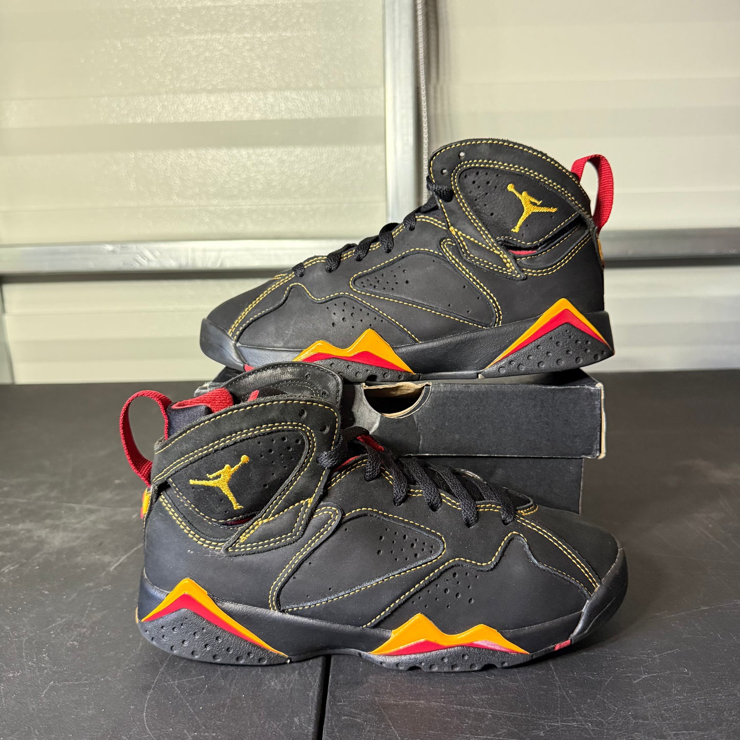 Size 5Y - AJ 7 Retro Citrus