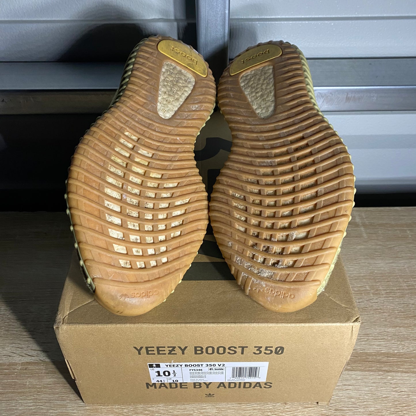 Size 10.5 - YZY Boost 350 V2 Sulfur