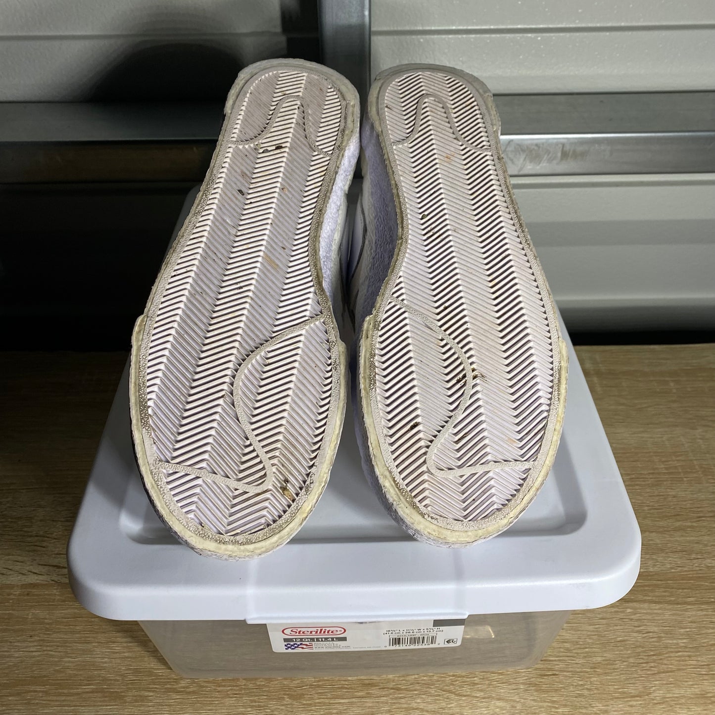Size 10 - Dunk Low Sacai Blazer White