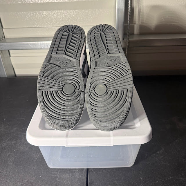 Size 10 - AJ 1 Mid Black Iron Grey White