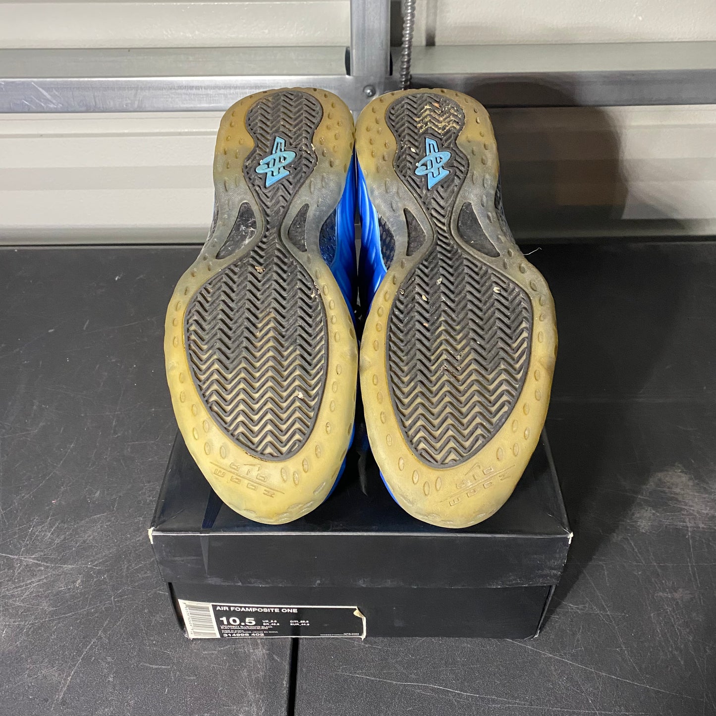 Size 10.5 - Air Foamposite One Royal
