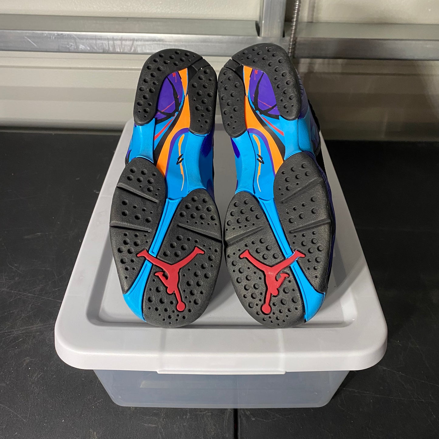 Size 5Y - AJ 8 Retro Aqua